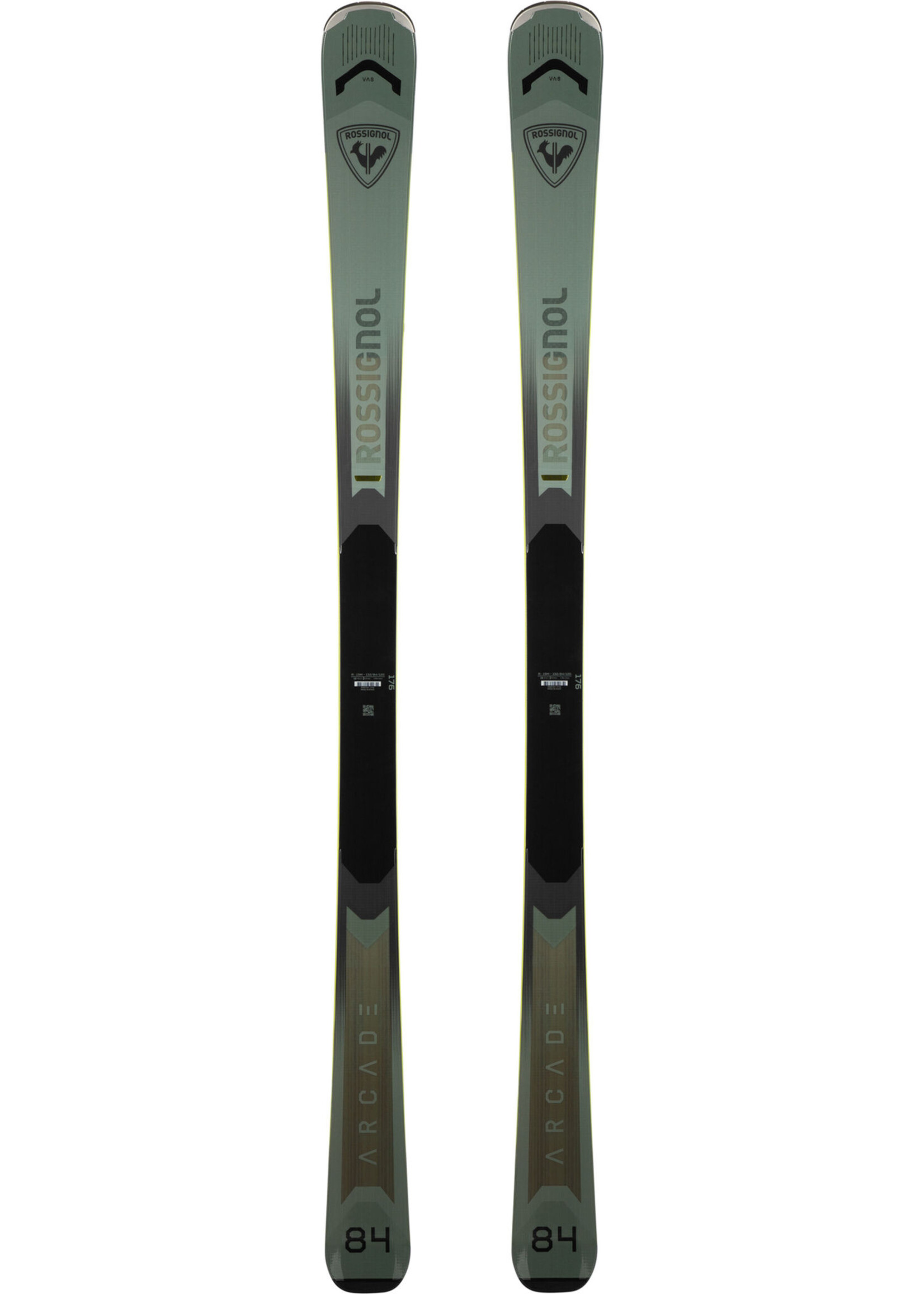 ROSSIGNOL ROSSIGNOL ARCADE 84 OPEN SKIS without bindings