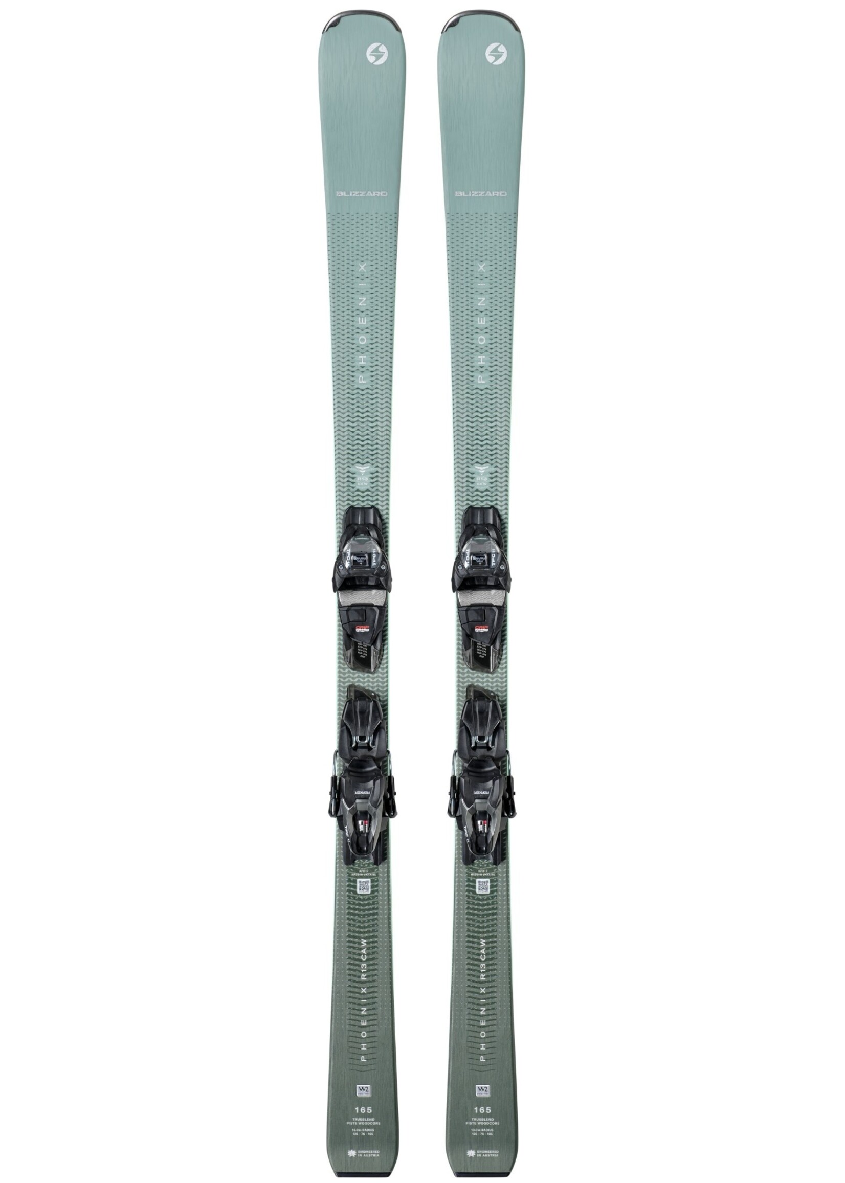 BLIZZARD BLIZZARD PHOENIX R13 CA W SKIS W MARKER TPC11 BINDINGS