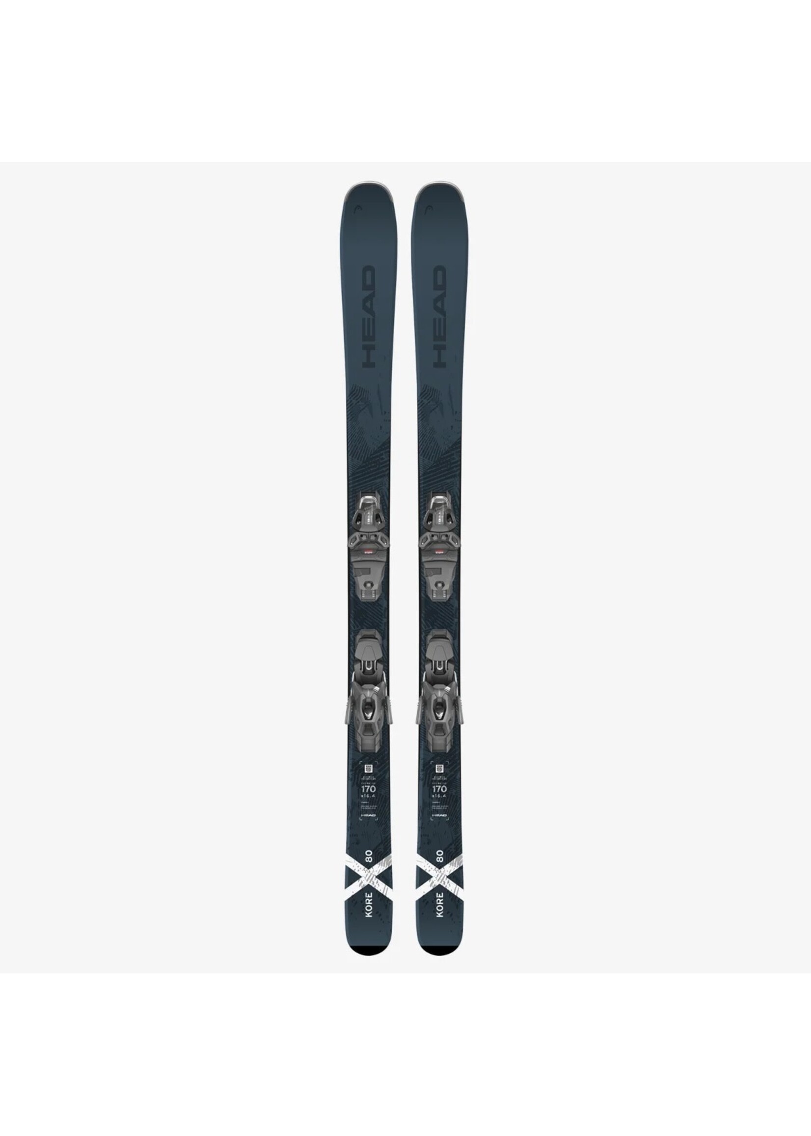HEAD HEAD KORE X 80 SKIS w PRW 11 GW BINDINGS