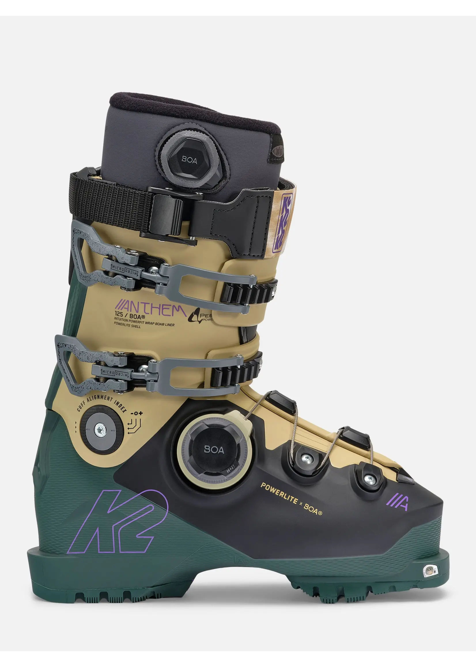 K2 K2 ANTHEM W SKI BOOTS MV 125 BOA FIT SYSTEM