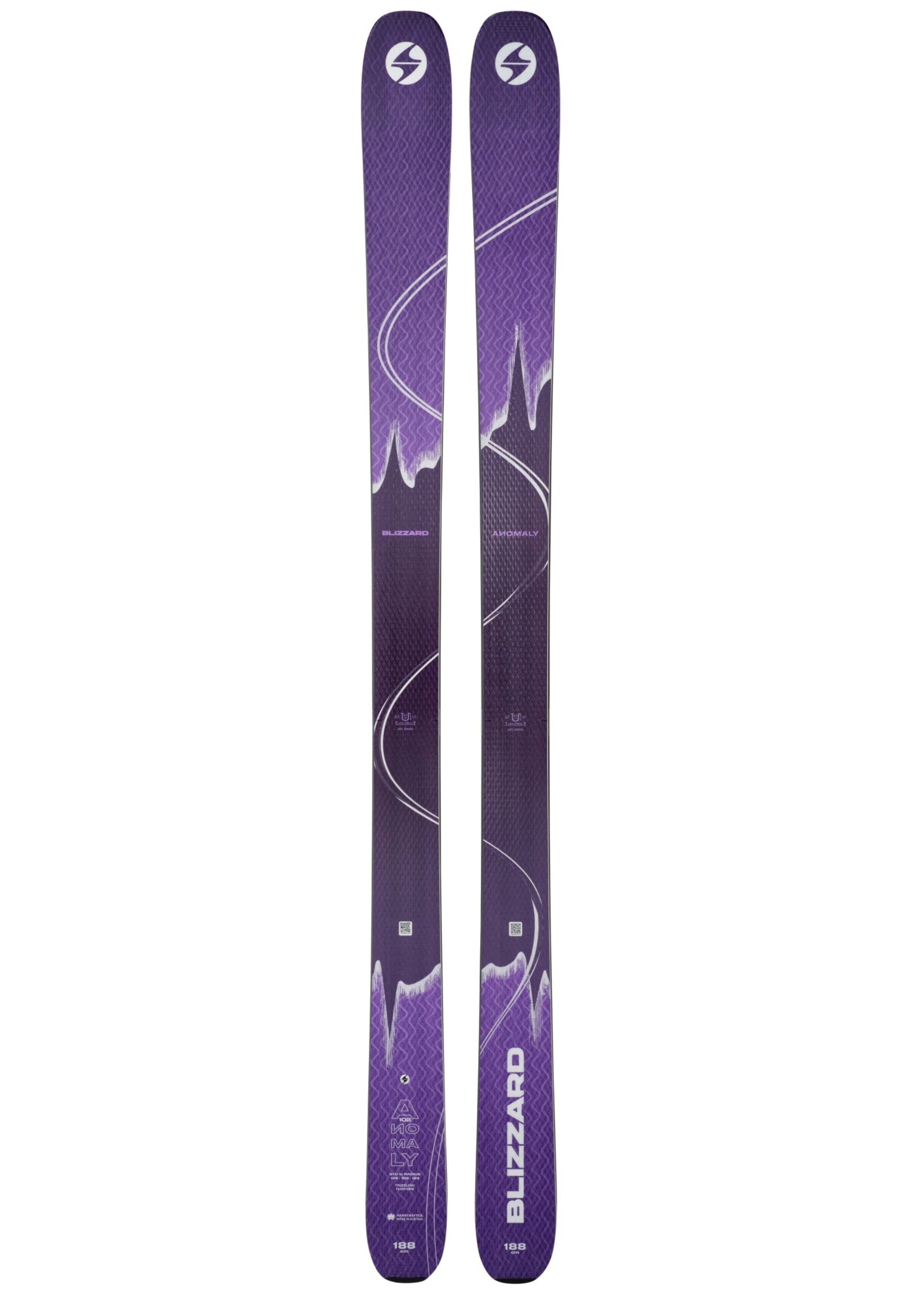 BLIZZARD BLIZZARD ANOMALY 102 SKIS w/o bindings