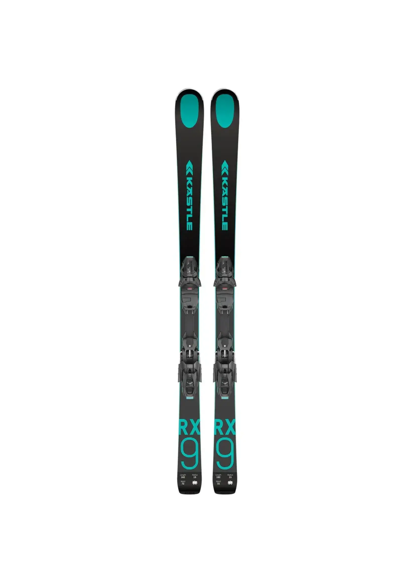 KASTLE KASTLE RX 9 SKIS w/ PR10 bindings TRI-FLEX PLATE