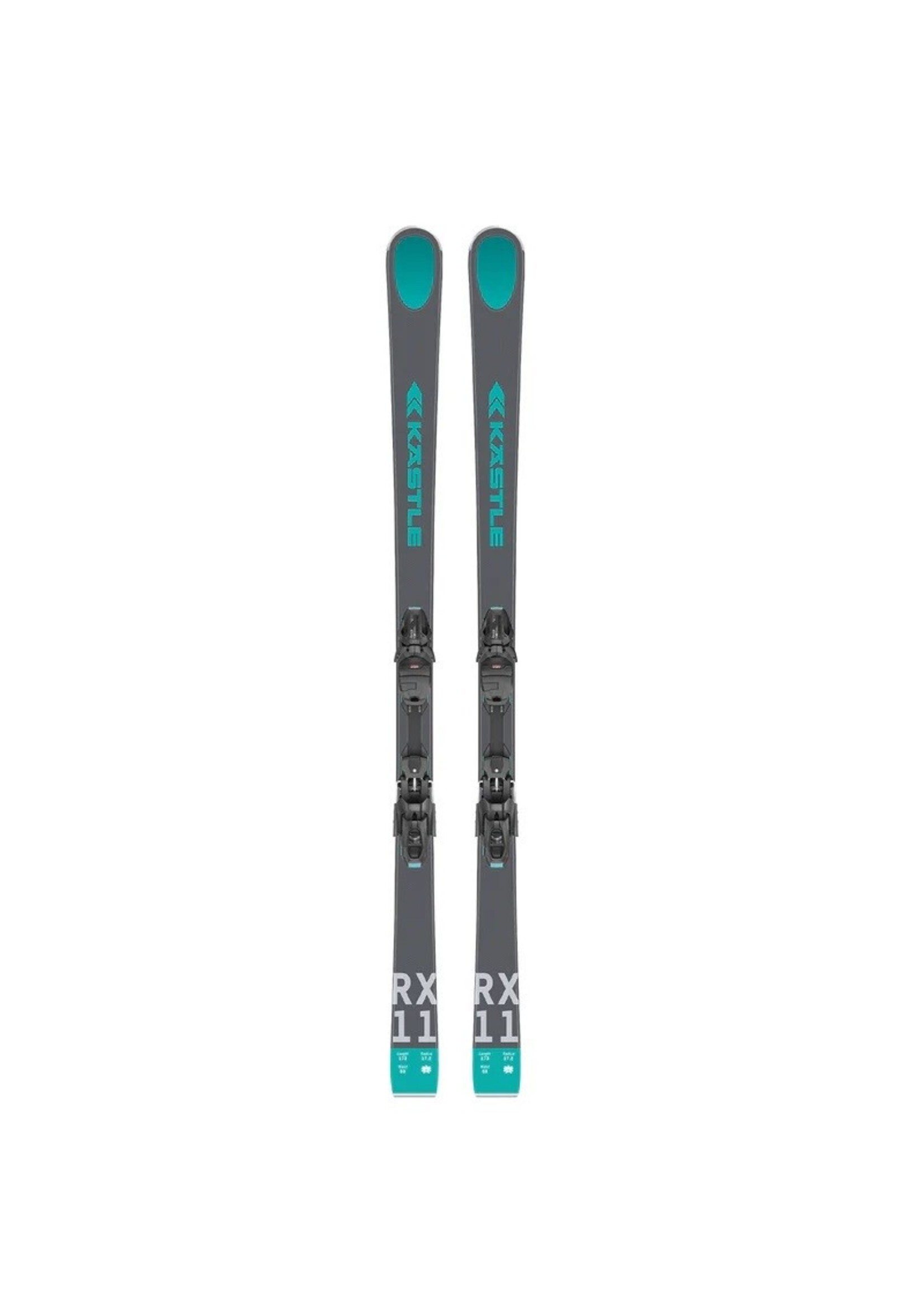 KASTLE KASTLE RX 11 SKIS w/ K12 bindings TRI-FLEX PLATE