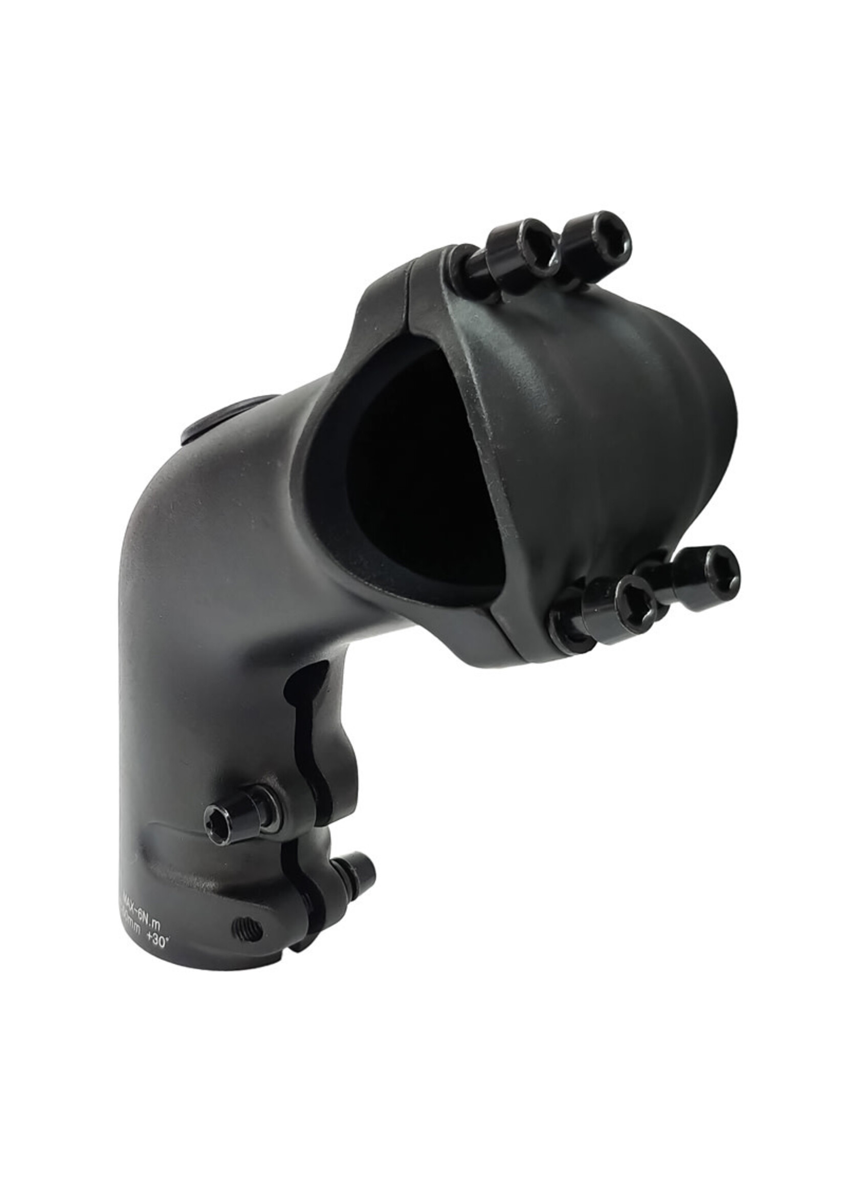 STEM ZOOM EBIKE STEM TDS-D617-8FOV 31.8MM 30° 61MM BLACK ALLOY