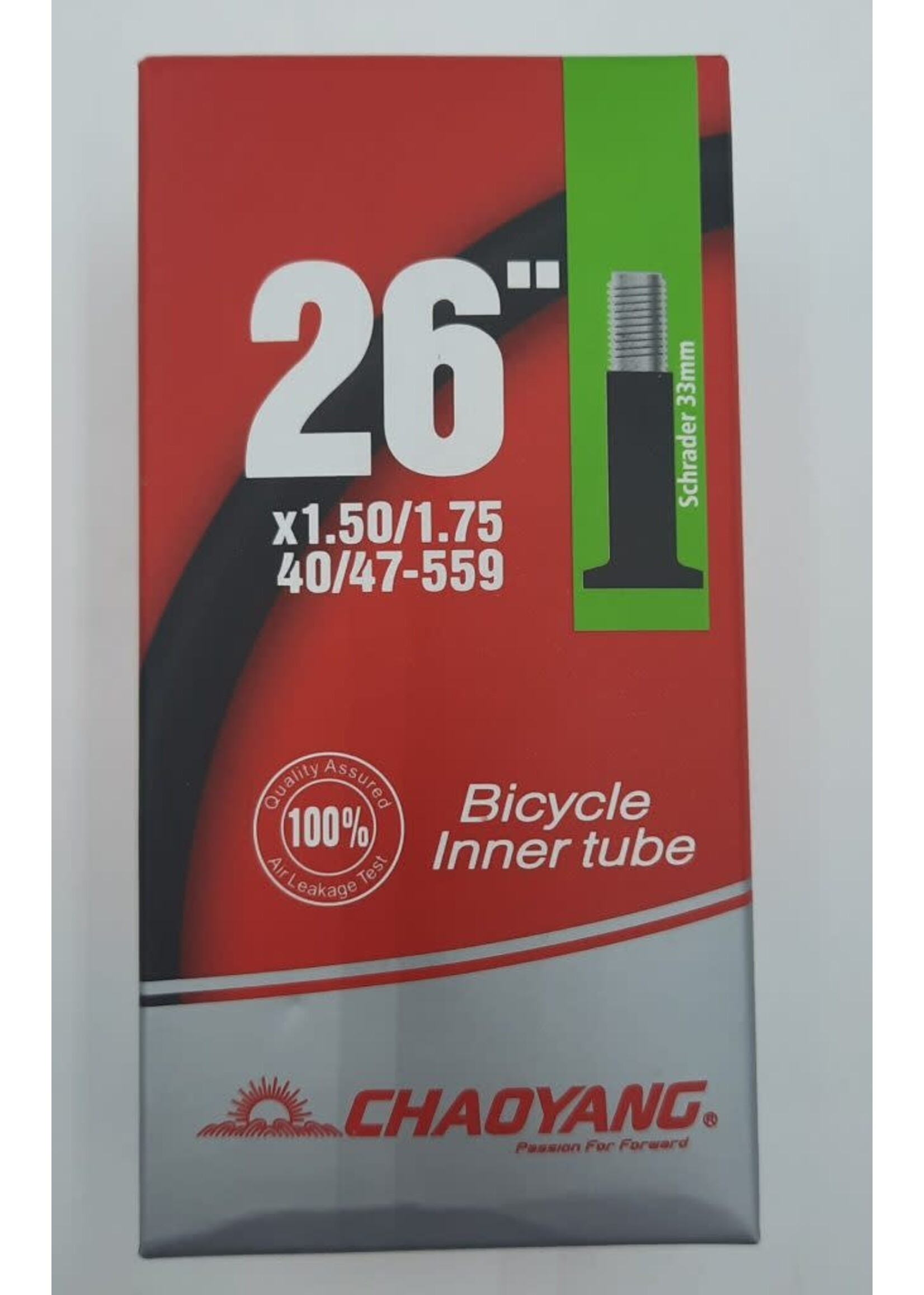 TUBE - SCHRADER 26X1.50/1.75 33MM