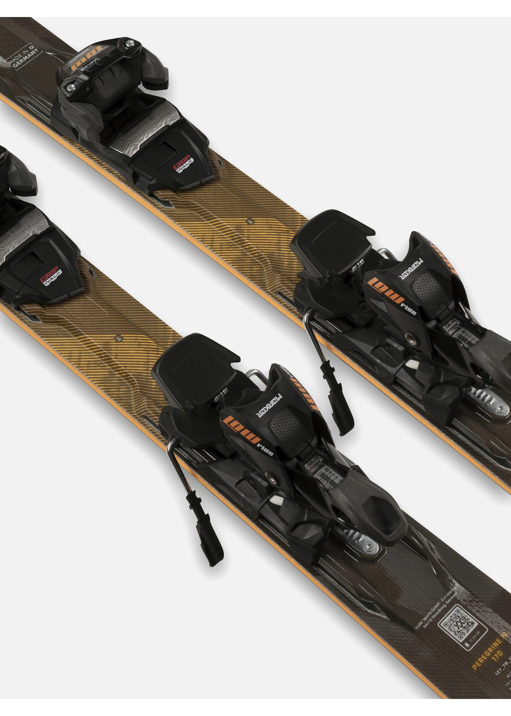 PEREGRINE 78 SKIS w/ LOWRIDE 11 TCX bindings