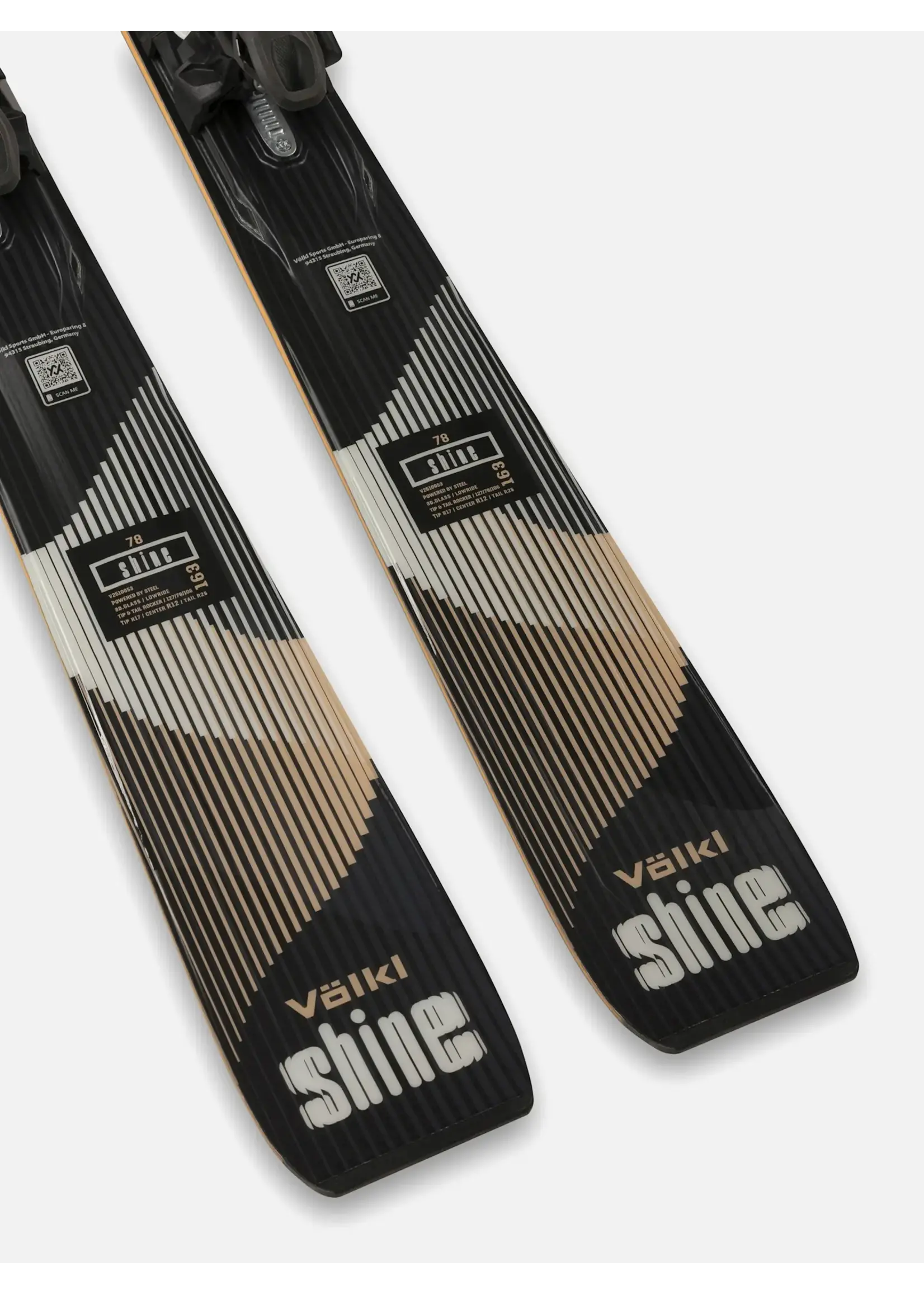 SHINE 78 SKIS w/ LOWRIDE 11 TCX bindings