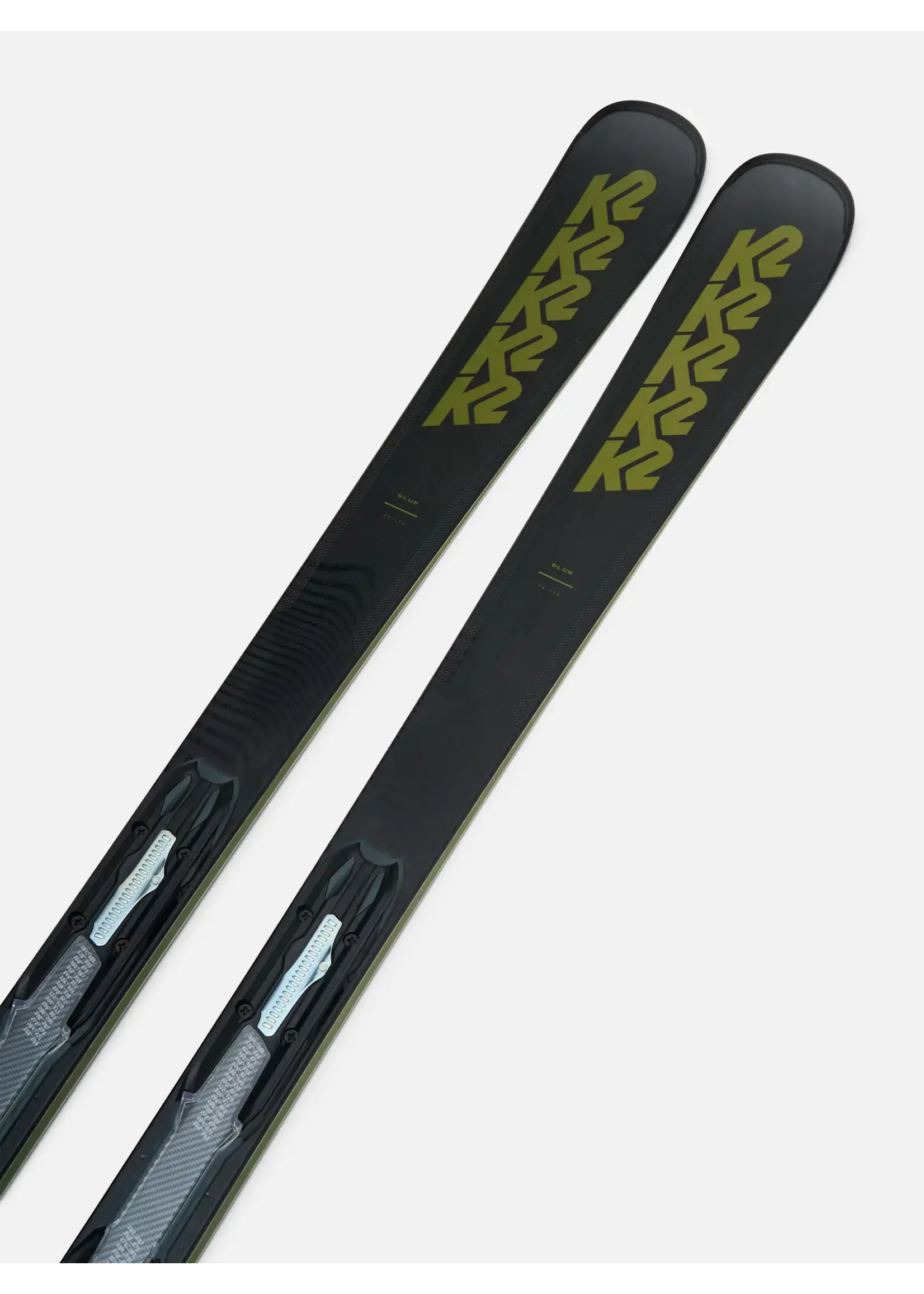 K2 K2 BLUR 74 HP SKIS w/ MARKER MXC12 TCX LIGHT QUIKCLIK bind.