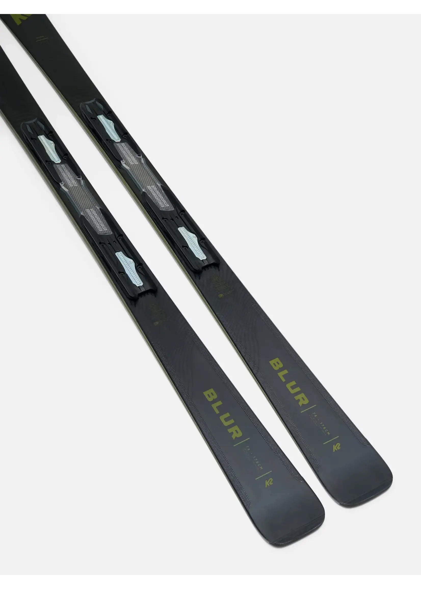 K2 K2 BLUR 74 HP SKIS w/ MARKER MXC12 TCX LIGHT QUIKCLIK bind.