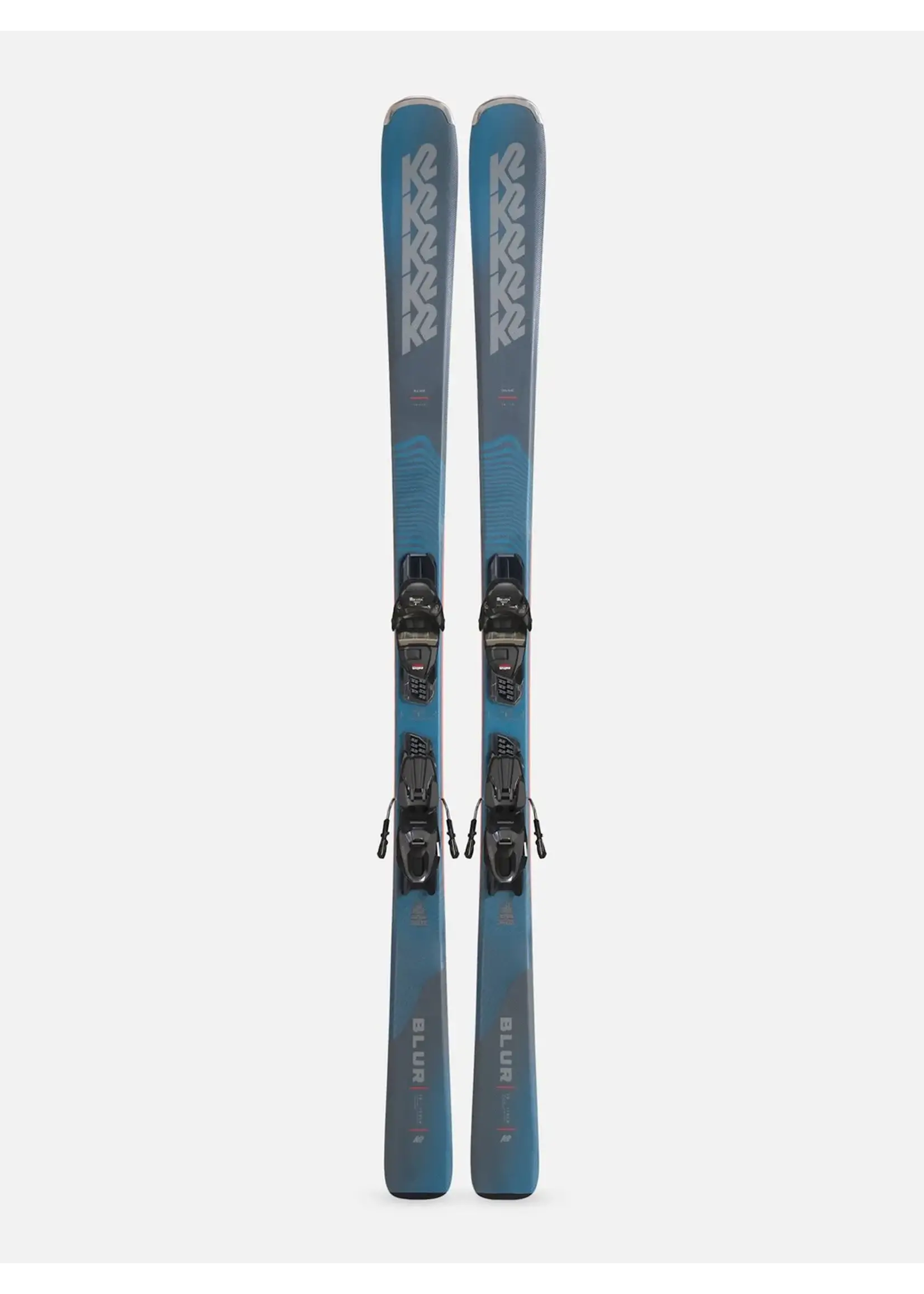 K2 K2 BLUR 76 SKIS w/ MARKER M3 10 COMPACT QUIKCLIK bind.