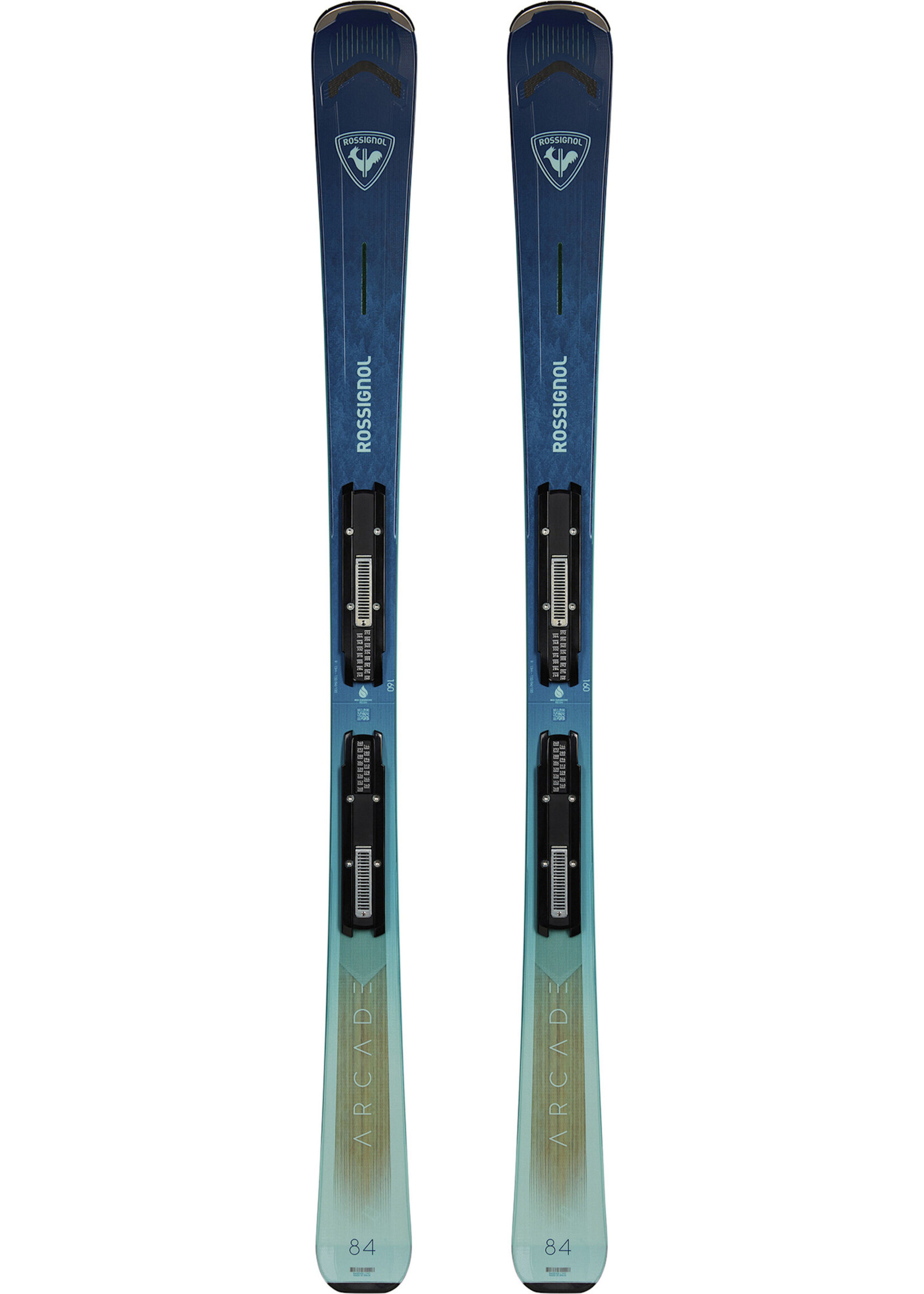 ROSSIGNOL ROSSIGNOL ARCADE W 84 SKIS without bindings