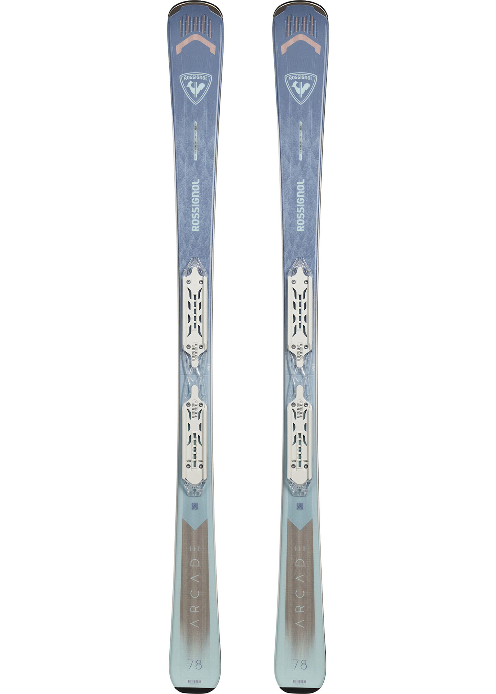 ROSSIGNOL ROSSIGNOL ARCADE W 78 SKIS with XP10 bindings