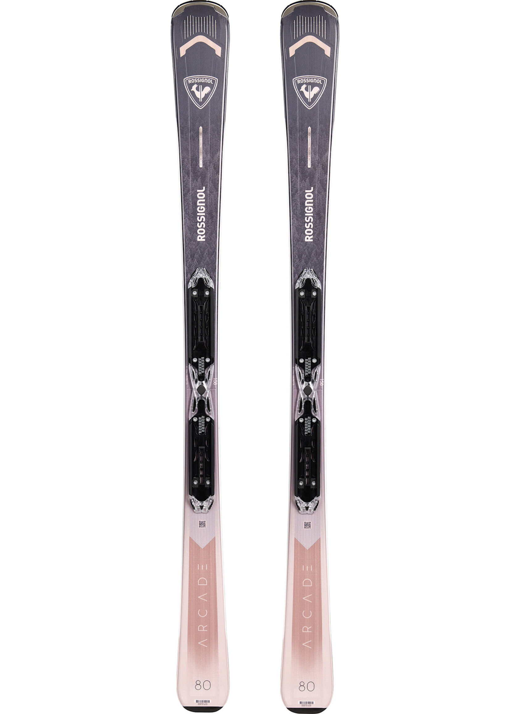 ROSSIGNOL ROSSIGNOL ARCADE W 80 SKIS with XP10 bindings
