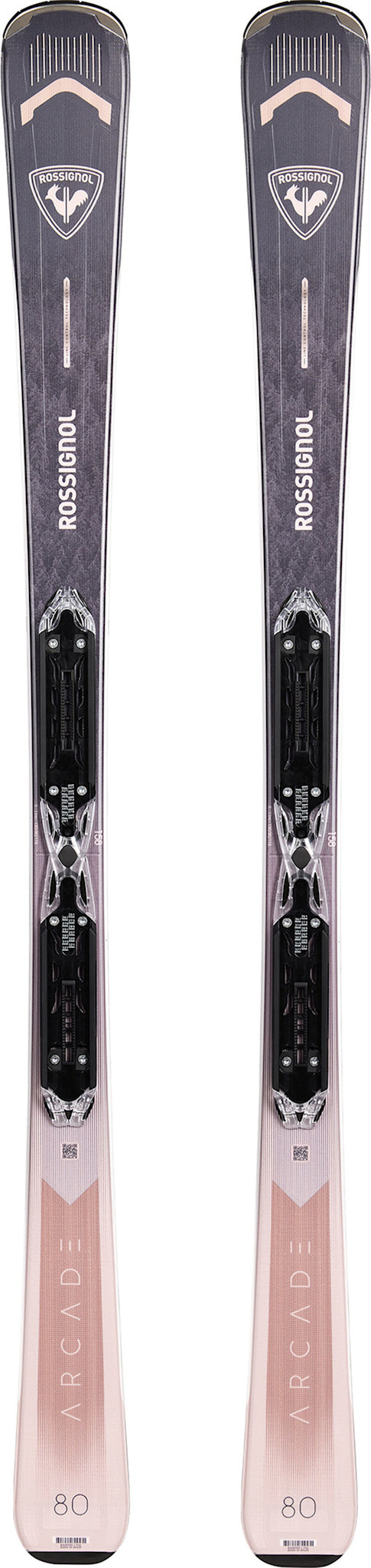 スキー ROSSIGNOL D-GAMMA ROSSIGNOL ARCADE W 80 SKIS with XP10 bindings - Dinardos Ski Hike
