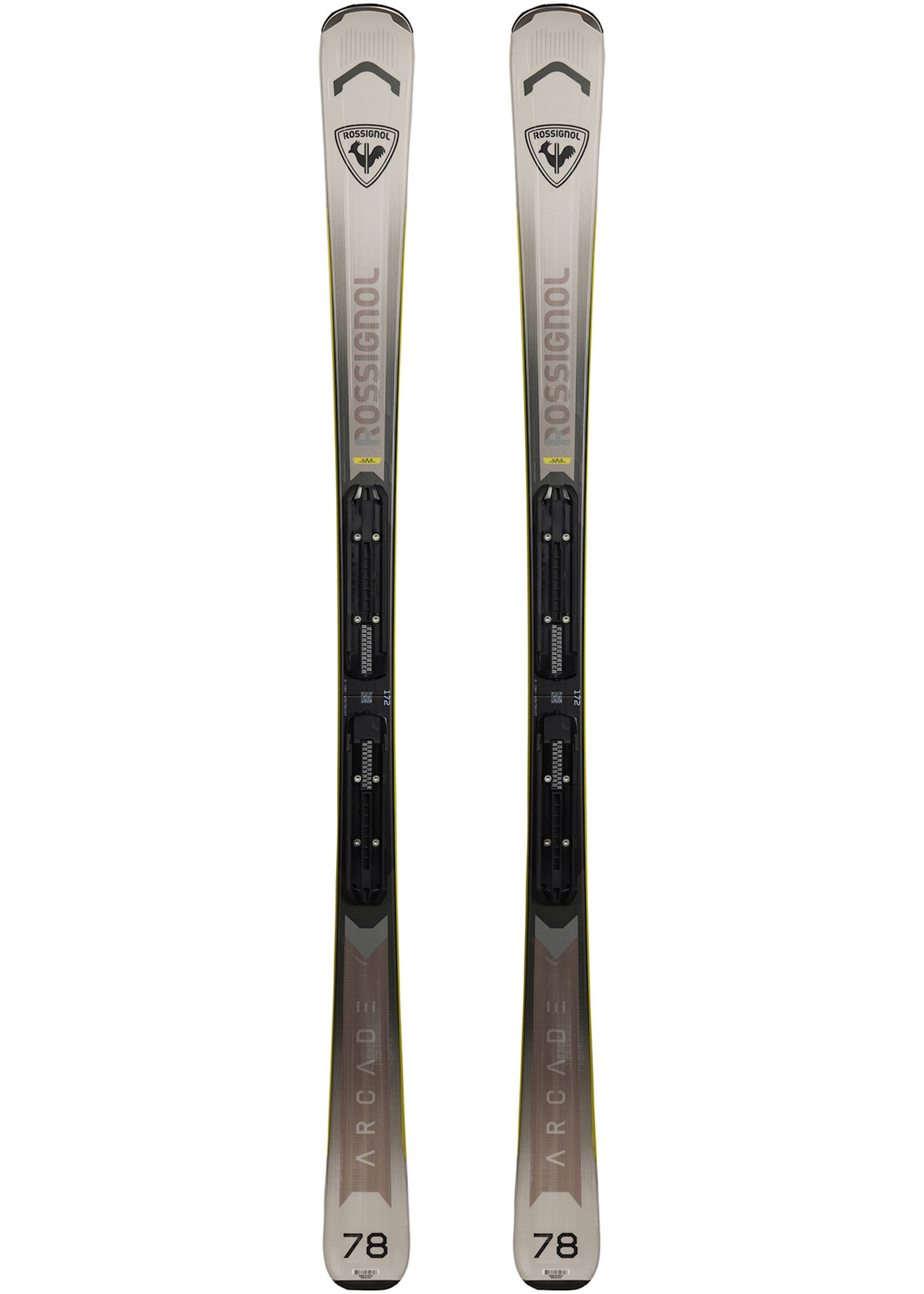 ROSSIGNOL ROSSIGNOL ARCADE 78 SKIS with XP10 bindings