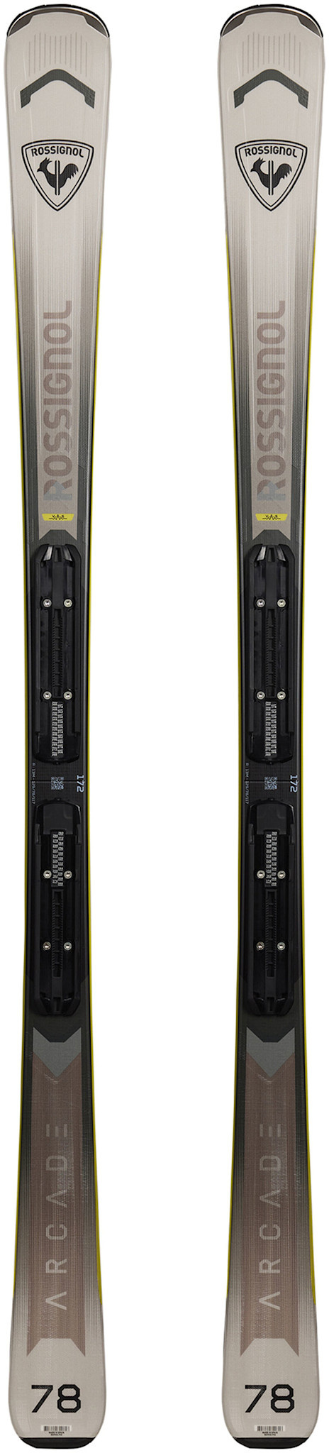 ROSSIGNOL ARCADE 78 SKIS with XP10 bindings - Dinardos Ski Hike