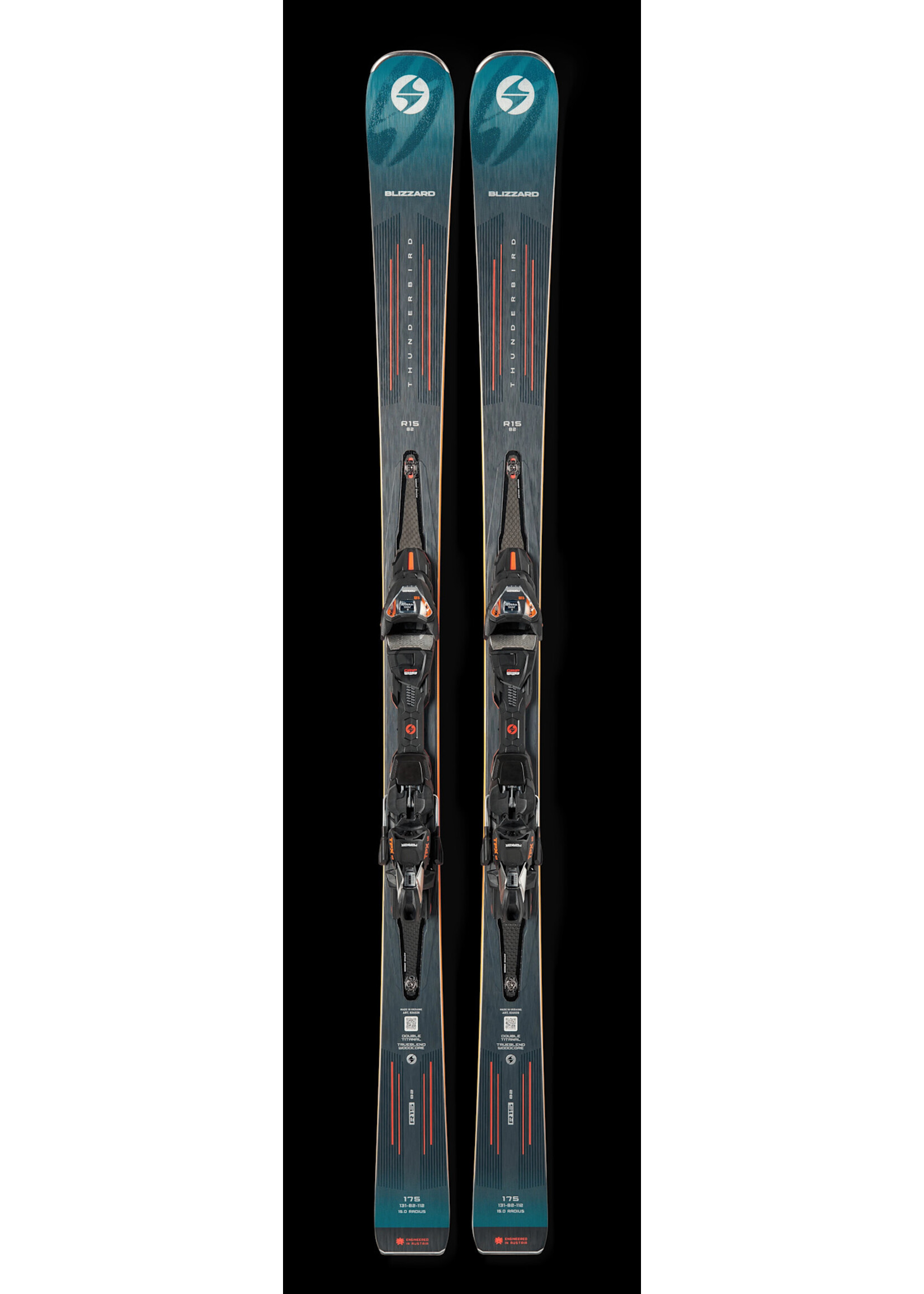 BLIZZARD BLIZZARD THUNDERBIRD 82R SKIS w/TPX 12 Bindings