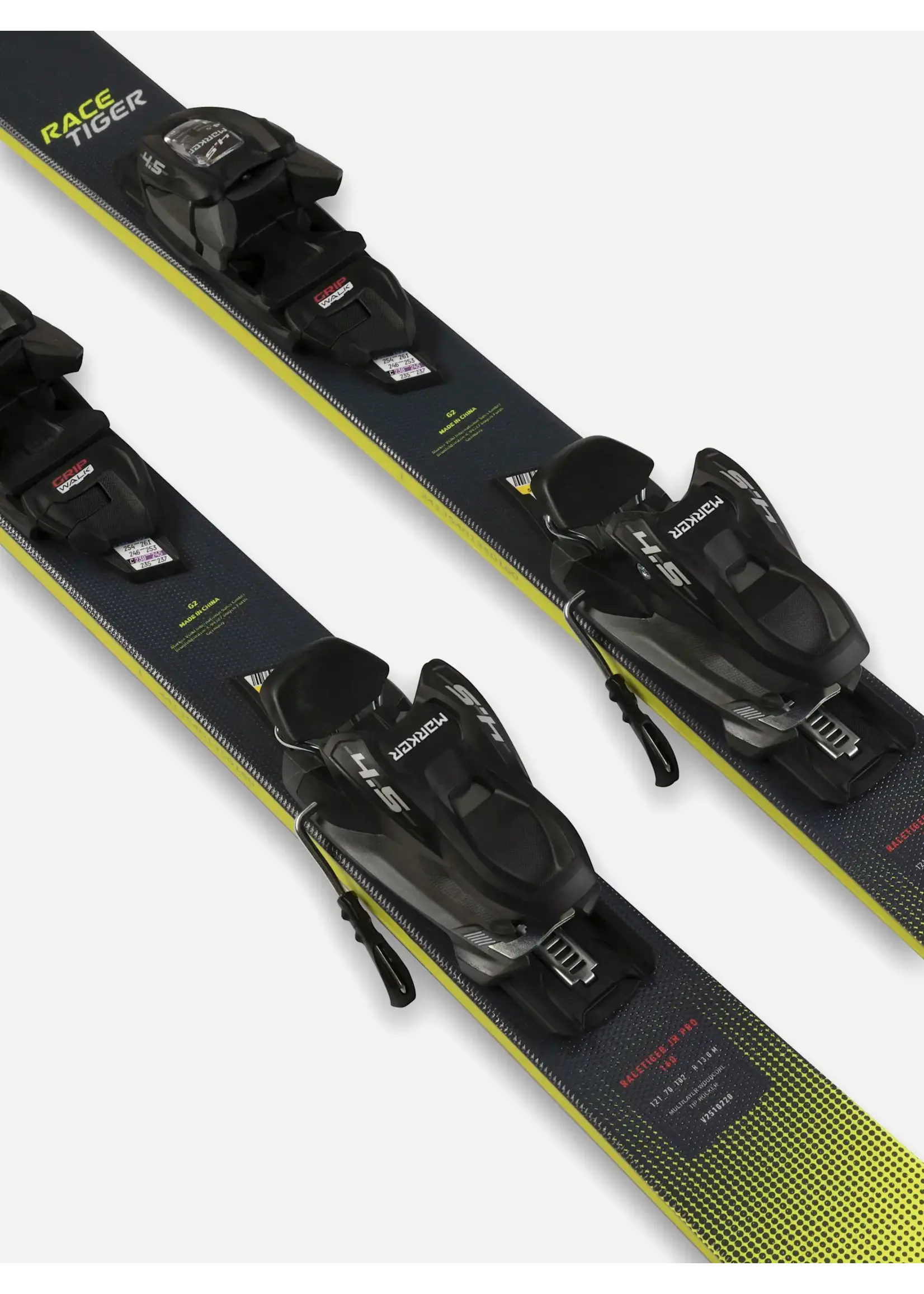 VOLKL RACETIGER JR PRO SKIS w/