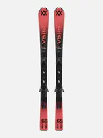 VOLKL RACETIGER JR RED SKIS w/