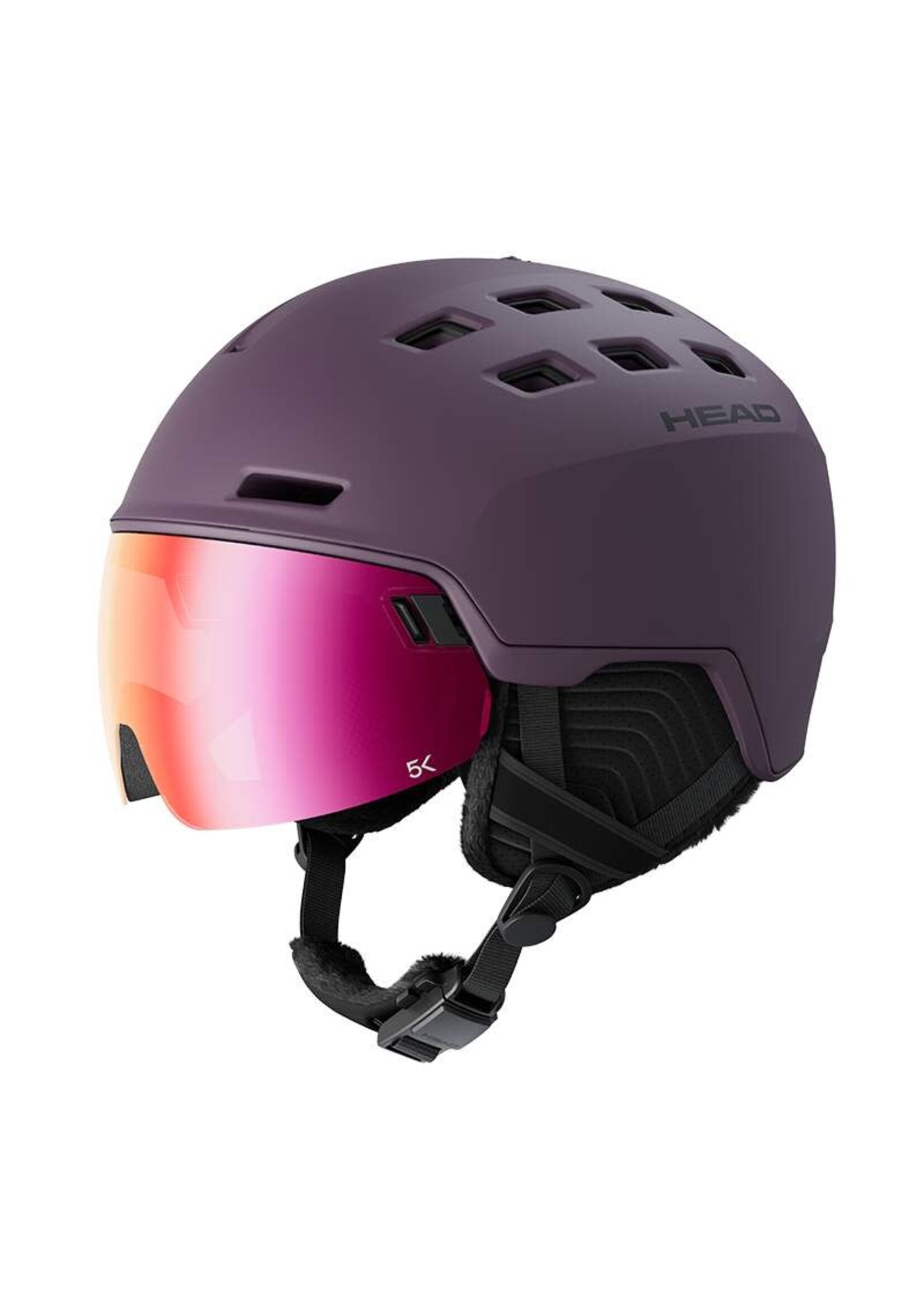 HEAD HEAD RACHEL 5K VISOR SKI HELMET