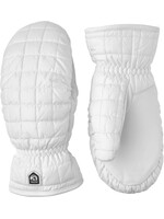 HESTRA HESTRA MOON LIGHT MITT SKI/CASUAL MITTENS WHITE