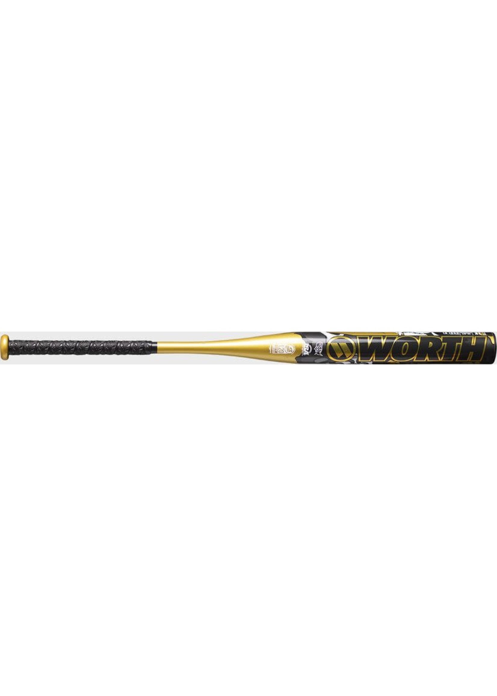 WORTH BEDLAM GOLD XL 13"BARREL SLO-PITCH BAT
