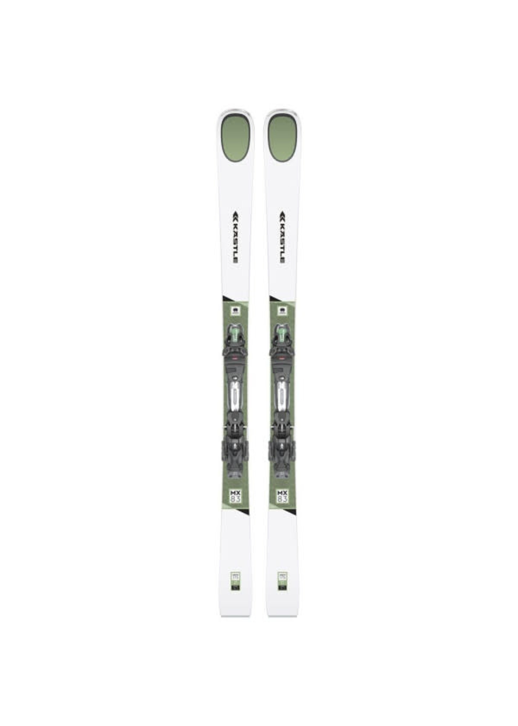 KASTLE KASTLE MX 83 SKIS  TRI FLEX PLATE without bindings