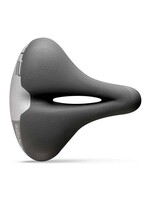 BIKE SEAT - SELLE ITALIA T2 FLOW BLACK / HI-VIZ