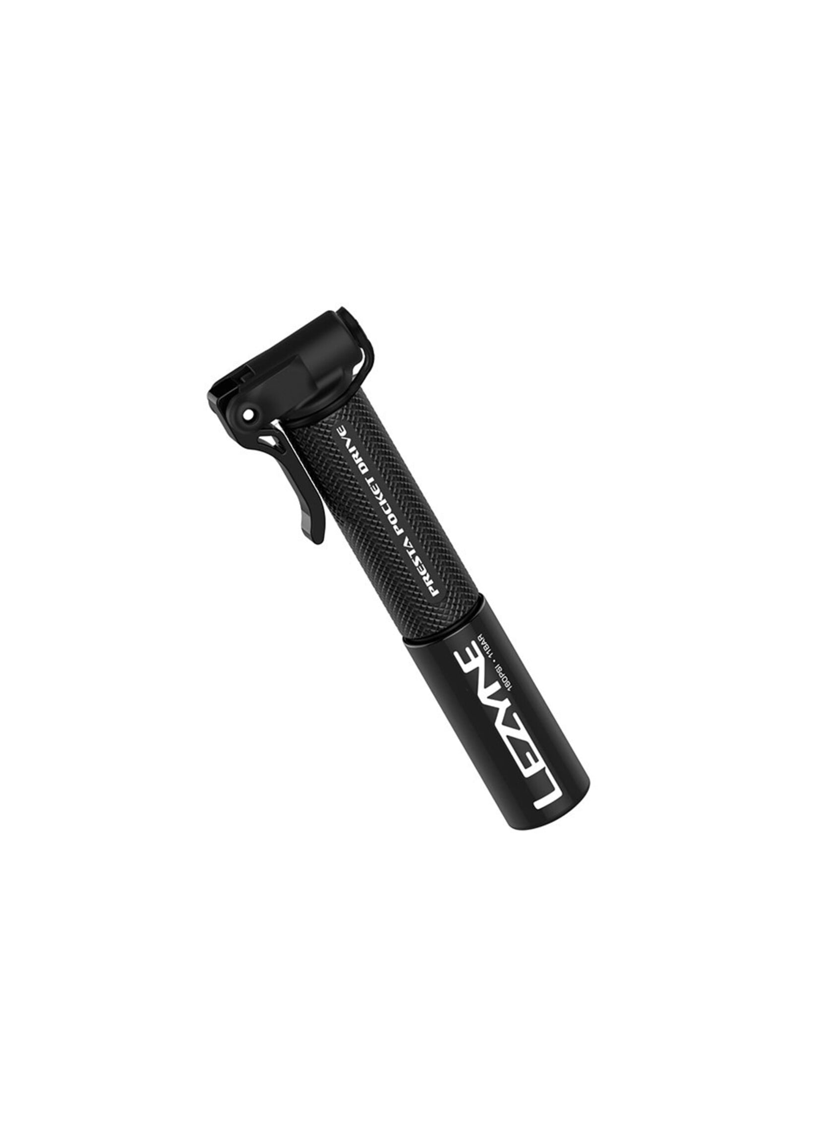 LEZYNE PRESTA POCKET DRIVE PUMP 160psi BLACK