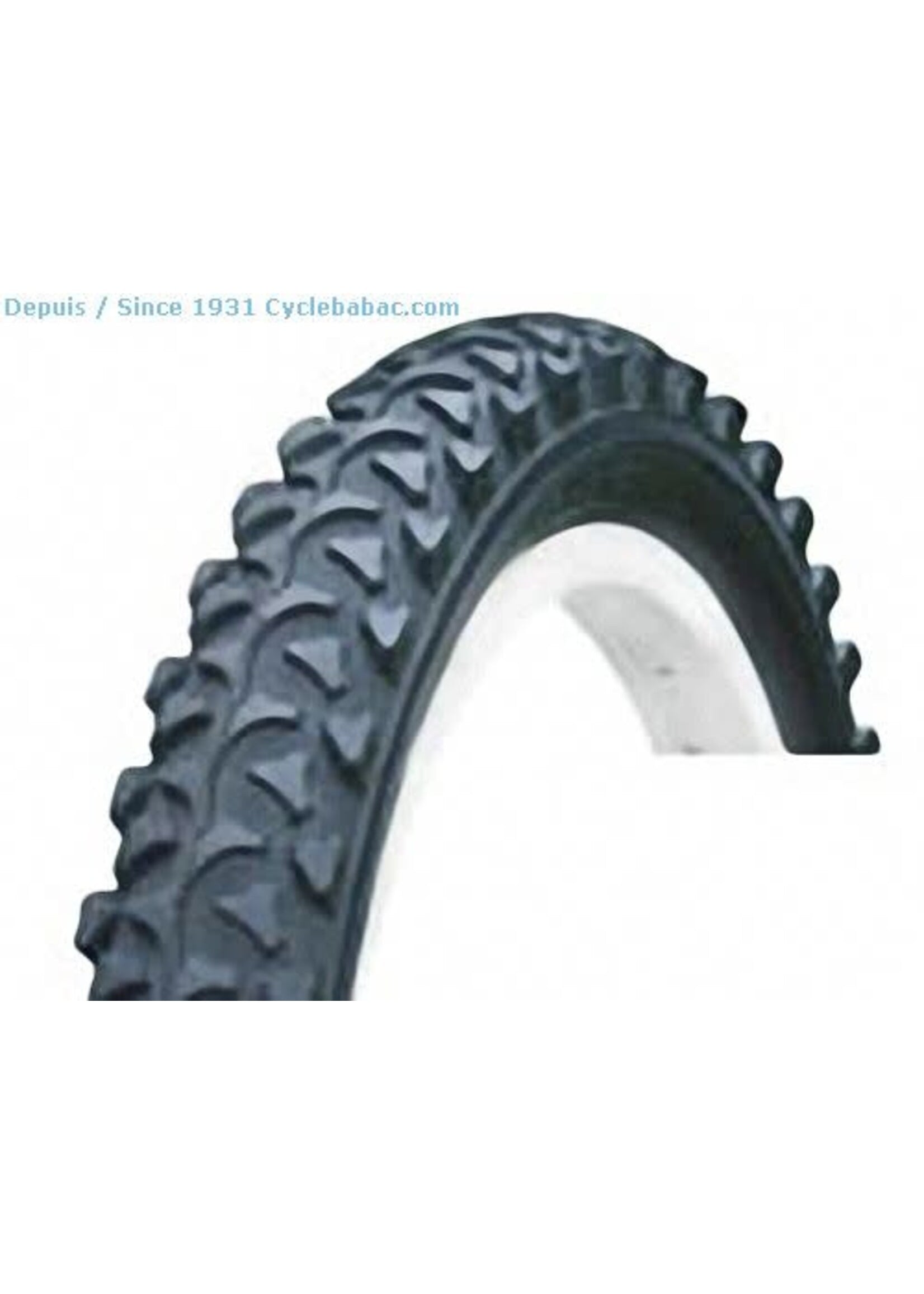 TIRE - CYT H518-2 26 X 1.95 KNOBBY BLACK