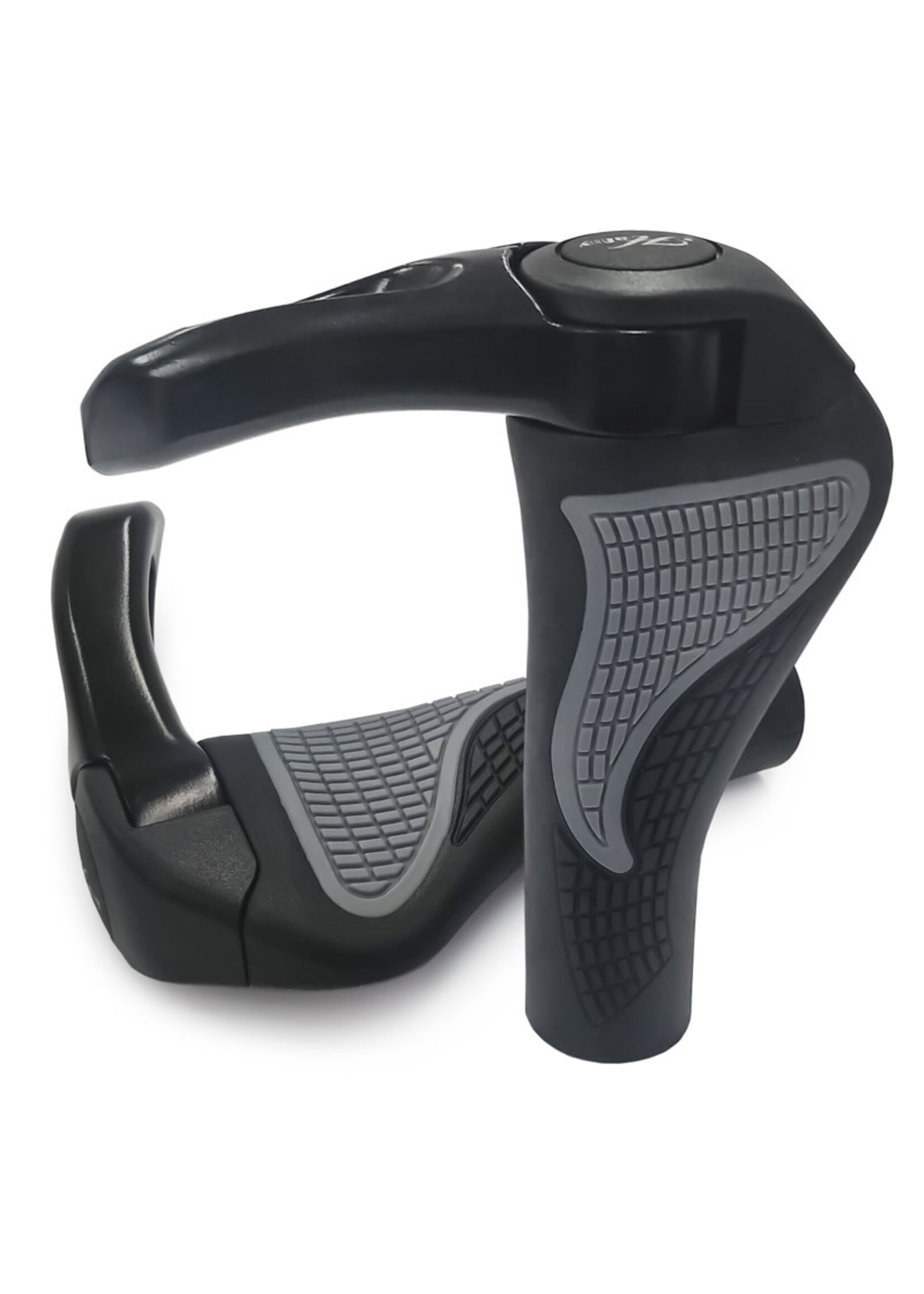 HAFNY HAFNY ERGONOMIC GRIPS GREY/BLACK HF-101