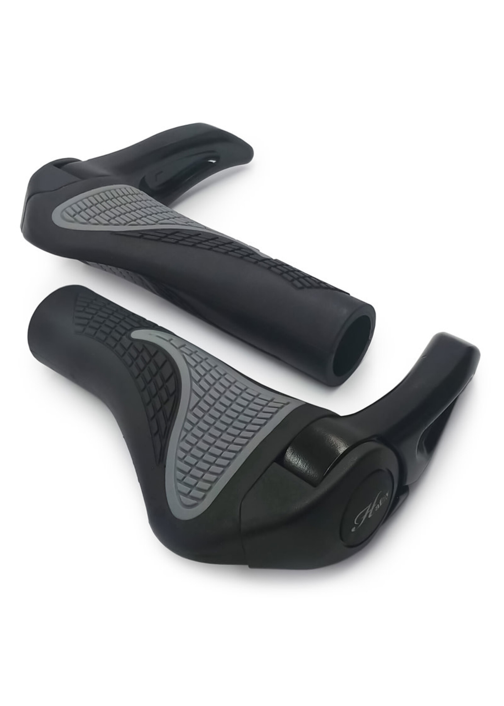 HAFNY HAFNY ERGONOMIC GRIPS GREY/BLACK HF-101