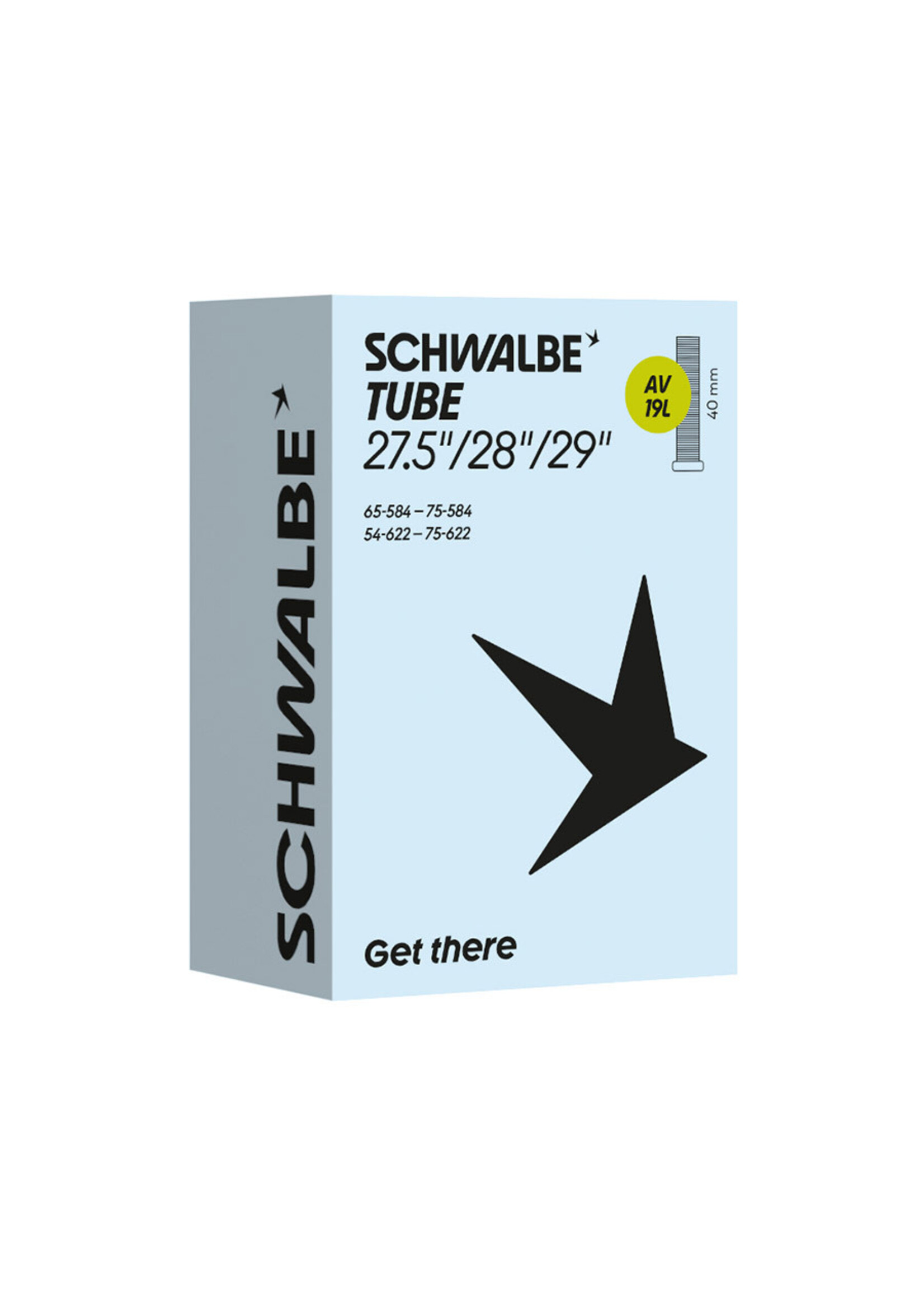 TUBE - SCHRADER SCHWALBE 29 x  2.15-2.95