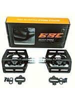 BBC BIKE PEDALS -  9/16 BBC CLIPLESS SPD BK PLATFORM