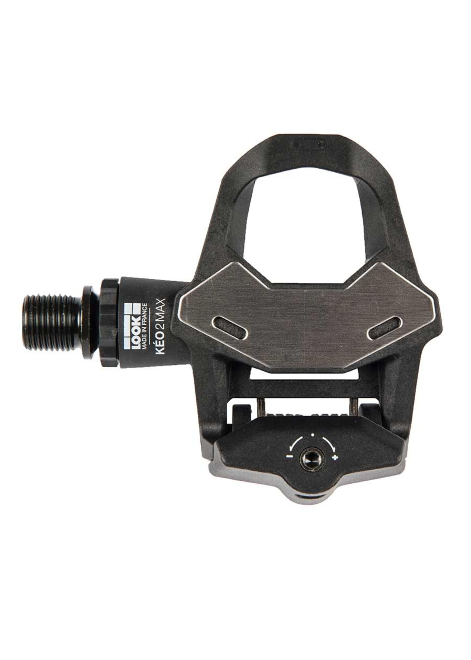 BIKE PEDALS - LOOK KEO 2 MAX COMPOSISTE BODY, CR-MO AXLE BLACK
