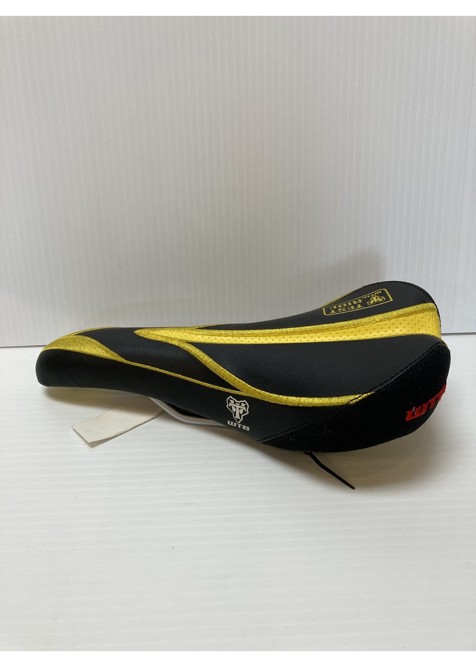 BIKE SEAT- WTB ROCKET V DEMO BLACK/YELLOW BIKE SADDLE