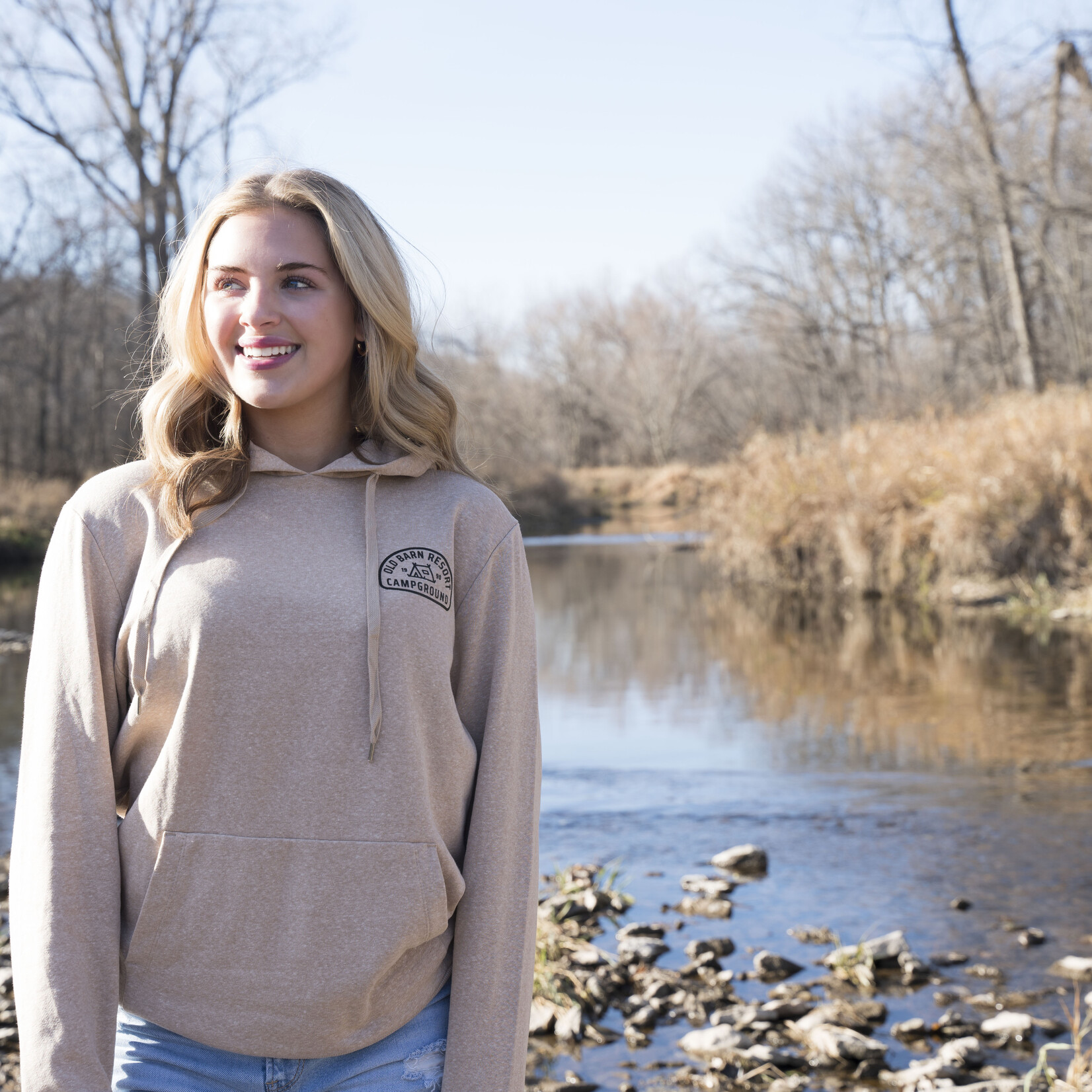 District Tan Tent Hoodie