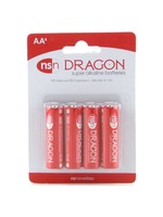 Dragon Super Alkaline Battery 4 Pack in AA