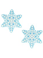 Edible Wintermint Snowflake Pasties
