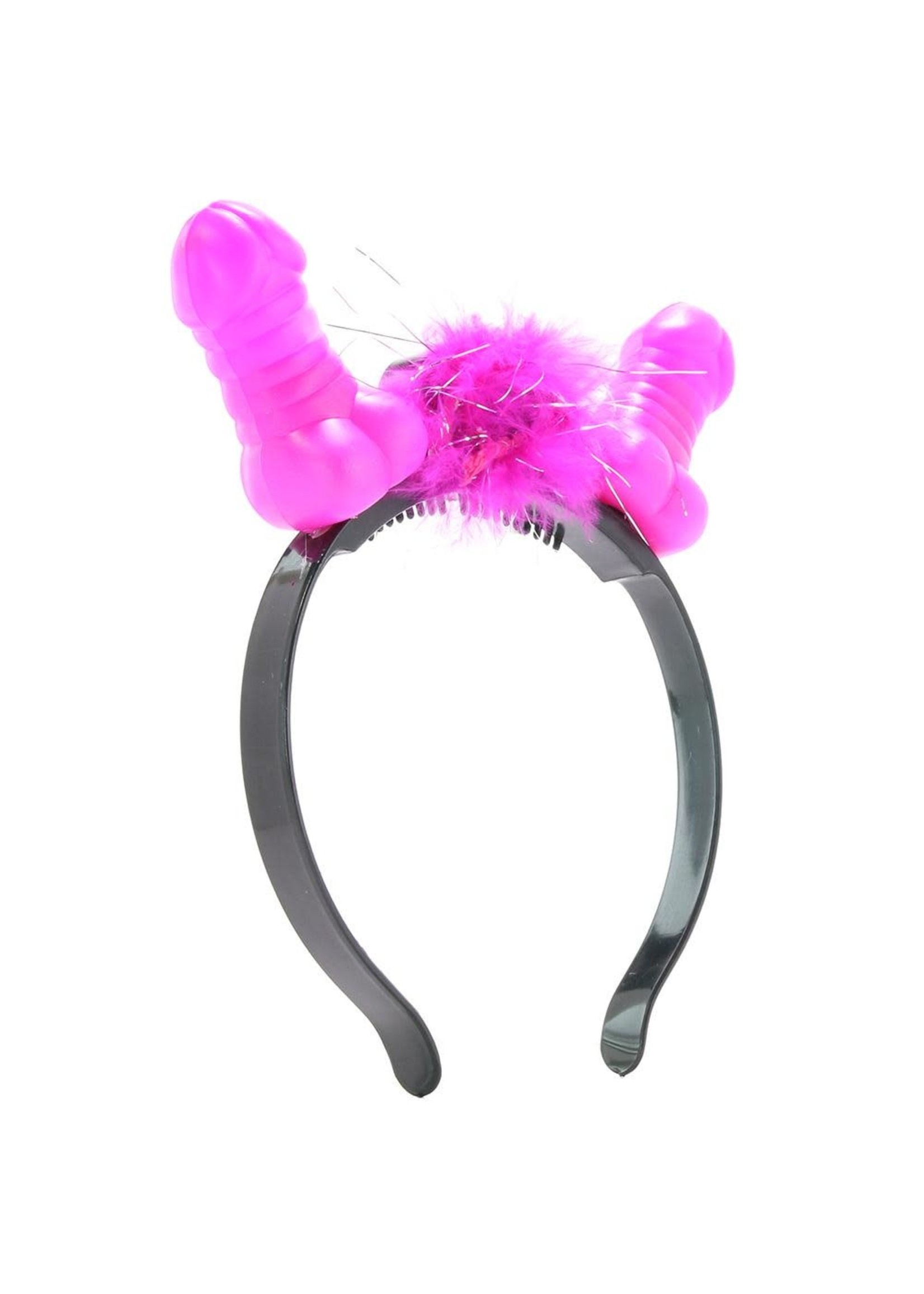 Flashing Light-Up Pecker Headband