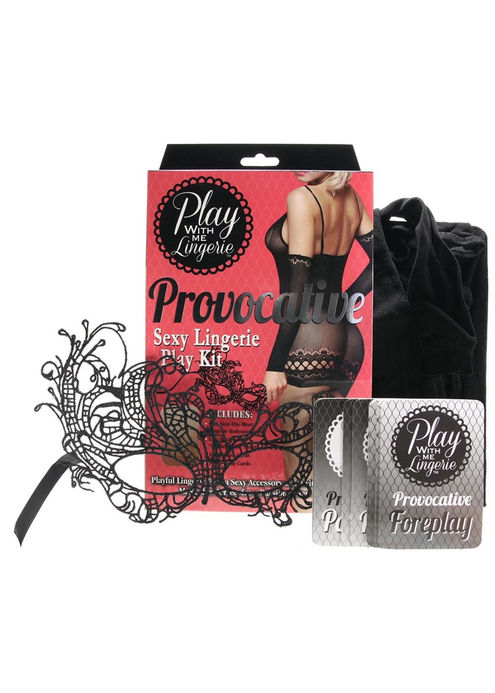 Play With Me Lingerie Provocative Sexy Play Kit