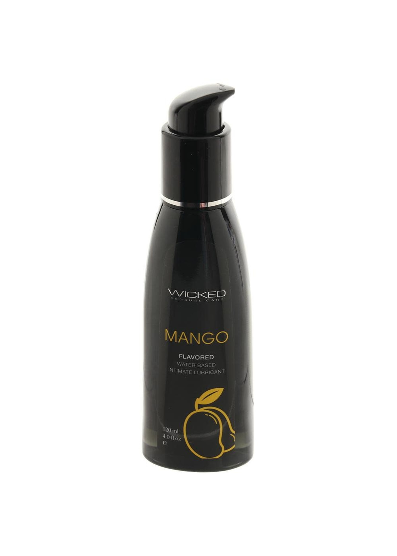 Flavored Water Based Lubricant 4oz/120ml in Mango