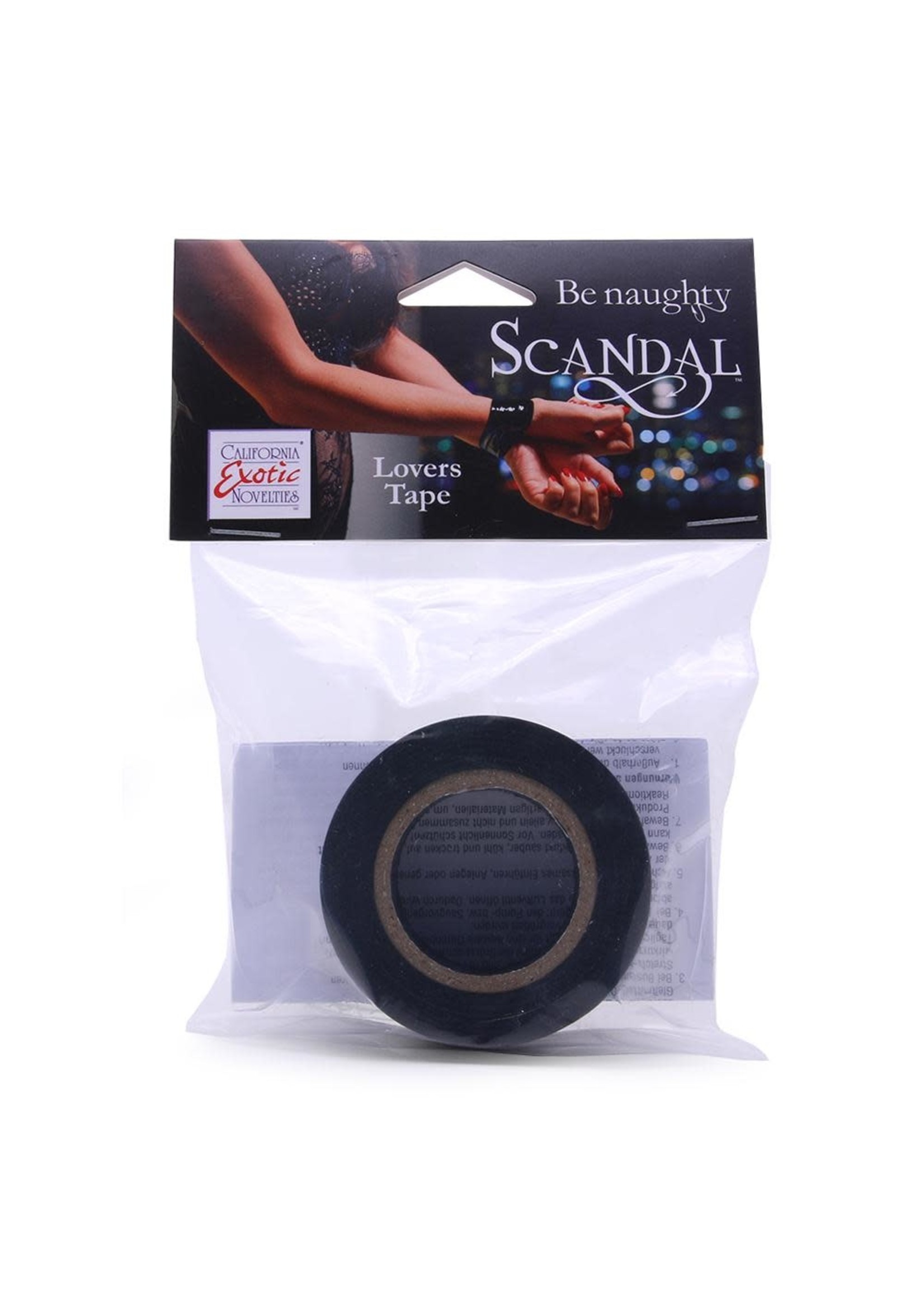 Scandal Lovers Tape in Black