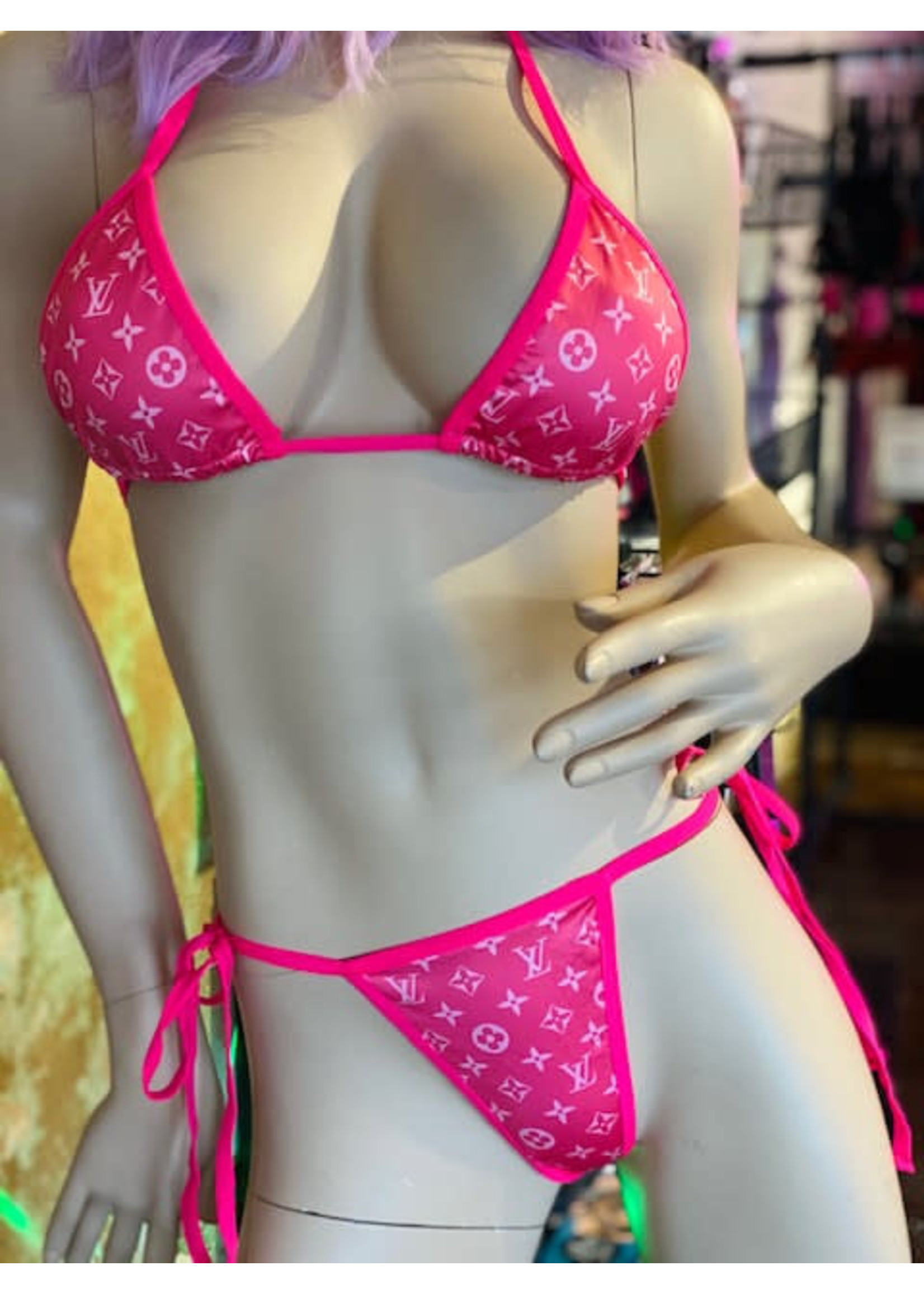 Pink LV Bikini