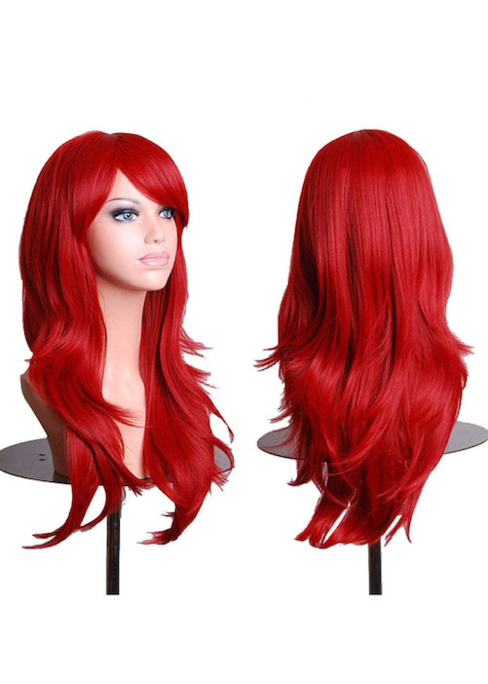 Red Doll Wig 28"