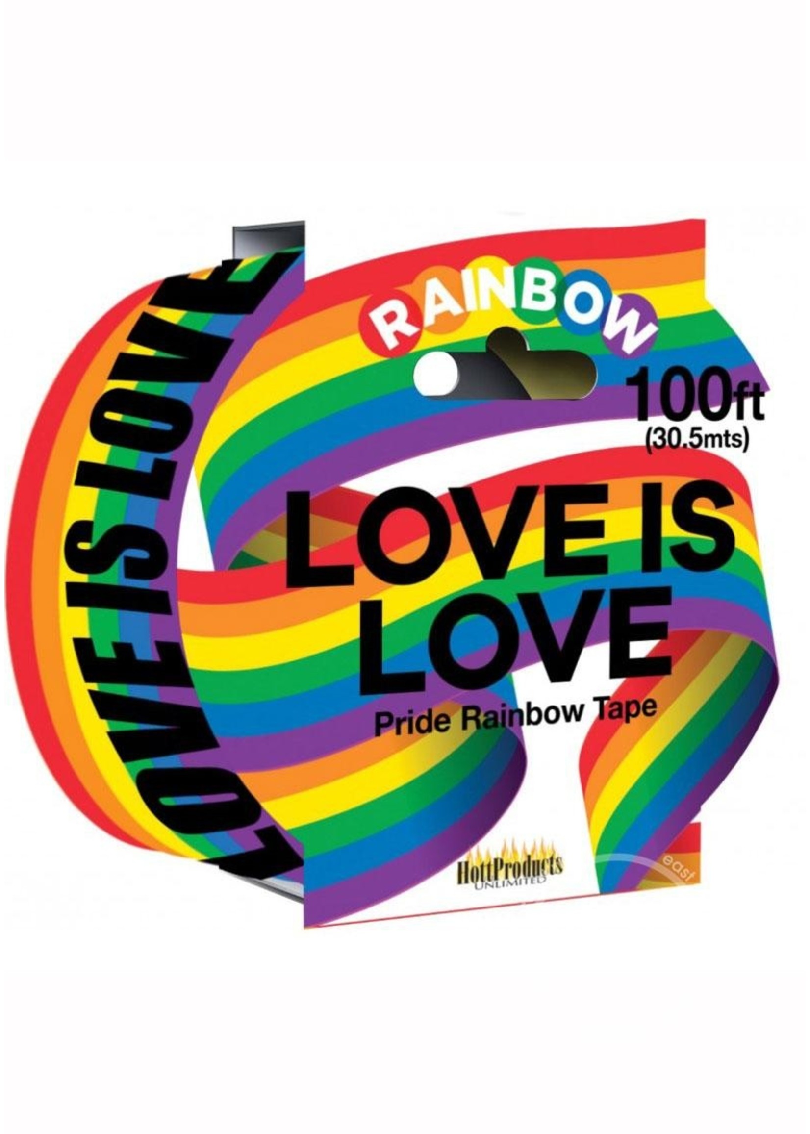 "Love is Love" Rainbow Tape - Multi Color