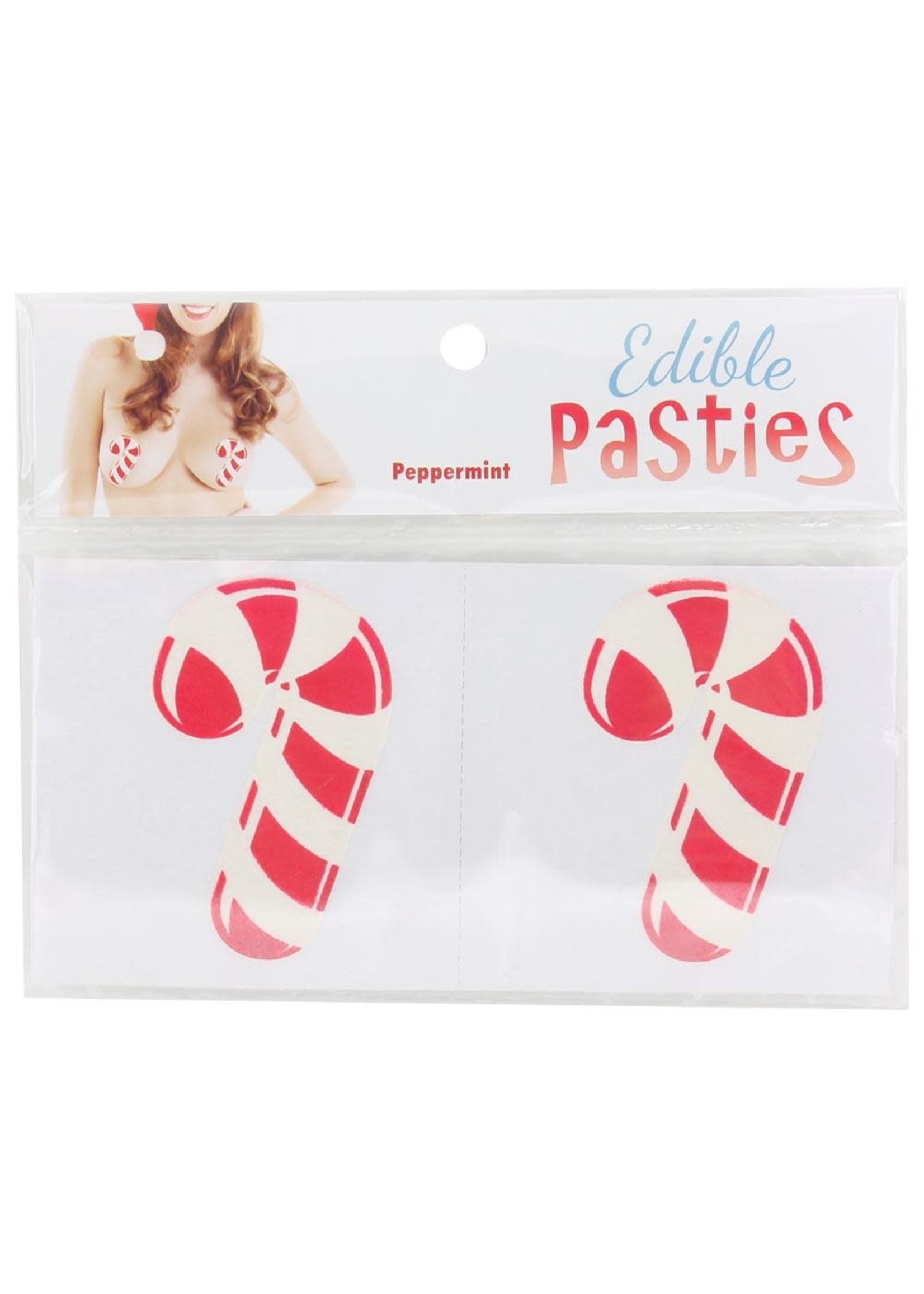 Edible Pasties - Candy Cane