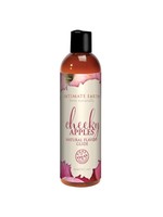 Intimate Earth Natural Flavors Glide Lubricant Cheeky Apples in 2oz
