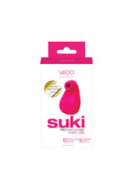 VeDO Suki Rechargeable Silicone Sonic Vibrator - Foxy Pink