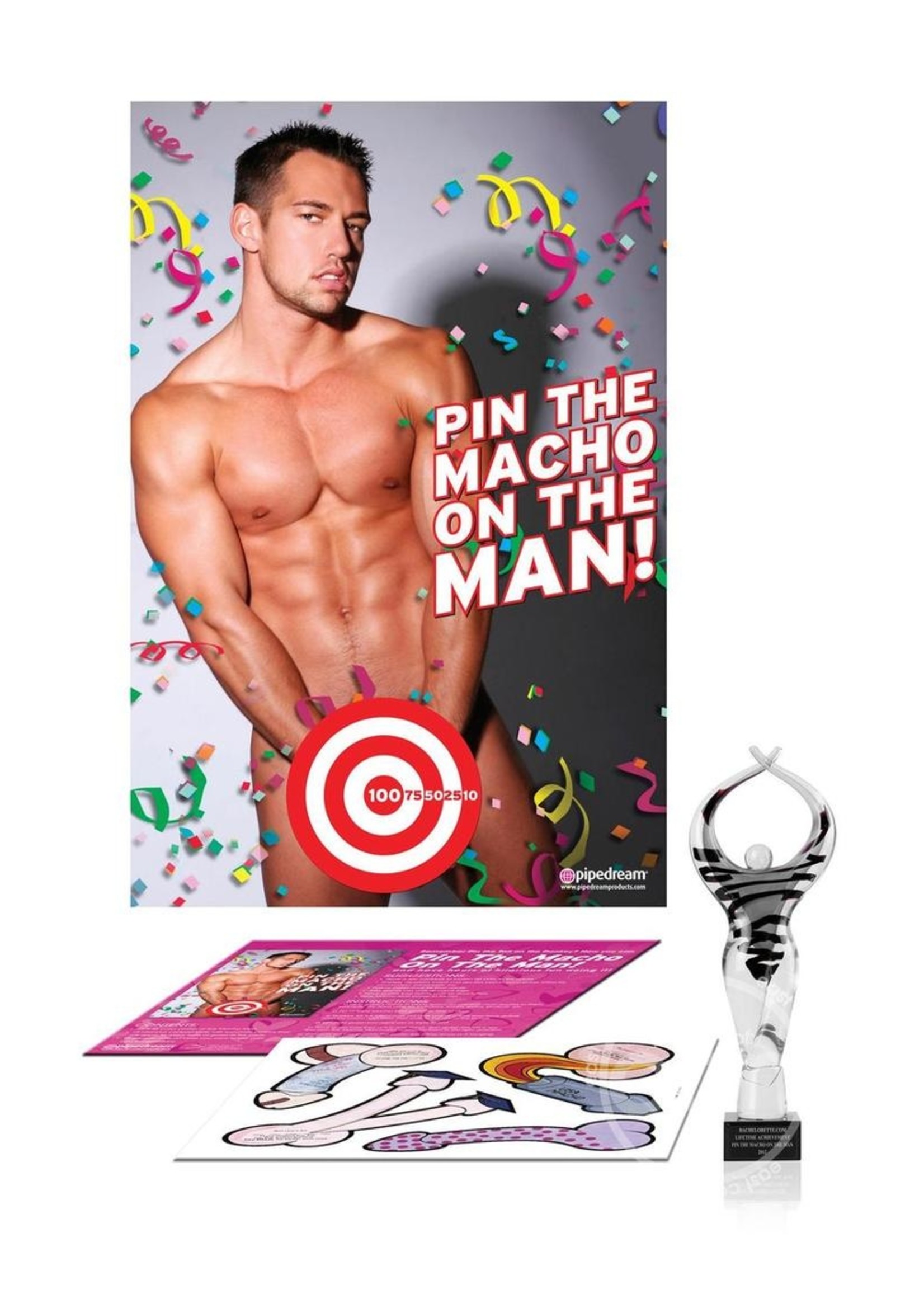 Bachelorette Party Favors Pin The Tale On The Male Party Game